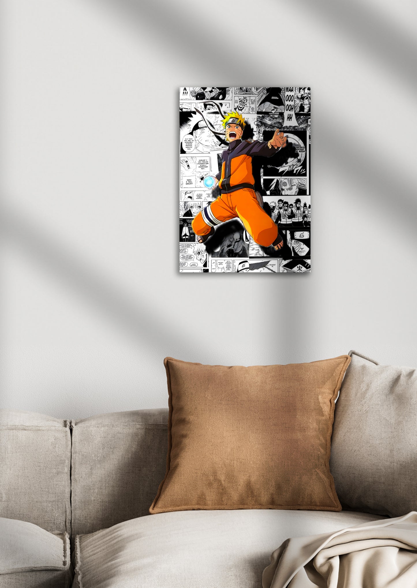 Naruto Shippuden Naruto Manga Anime Metal Poster