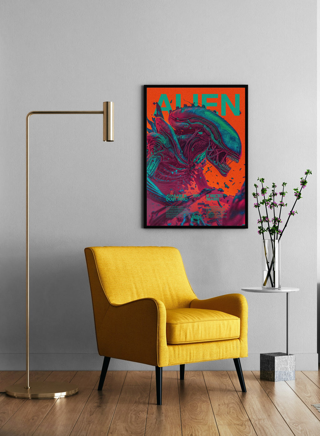 Alien 1979 Movie Vintage Wall Poster