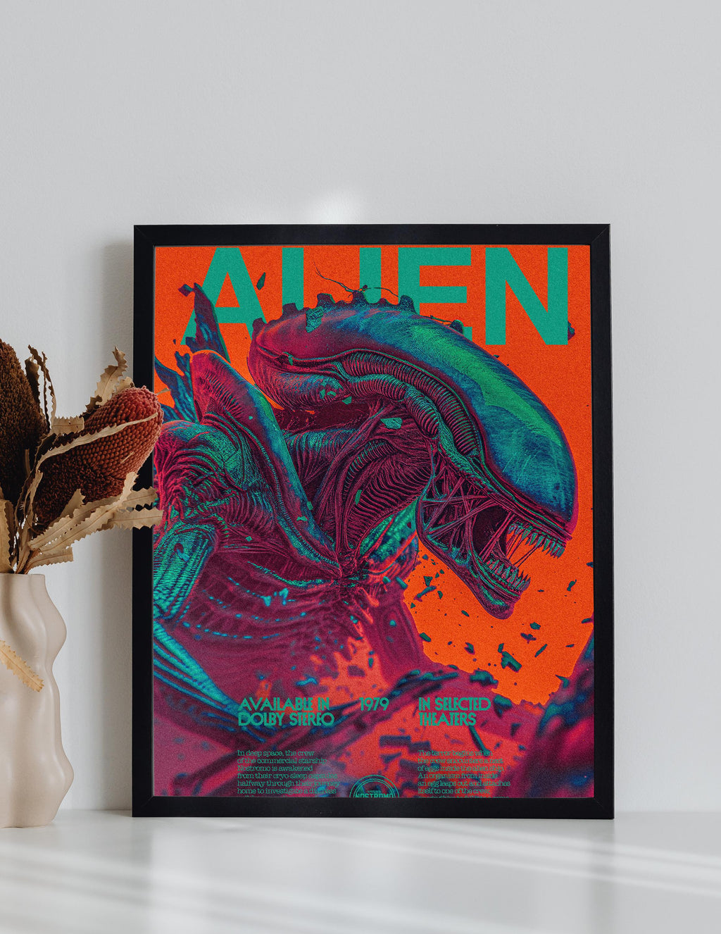 Alien 1979 Movie Vintage Wall Poster