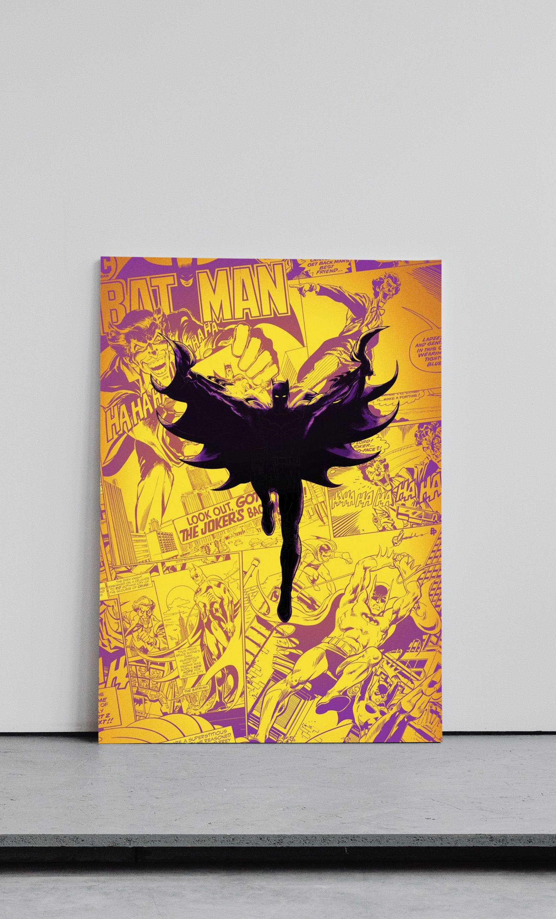 Batman Comics Wall Poster