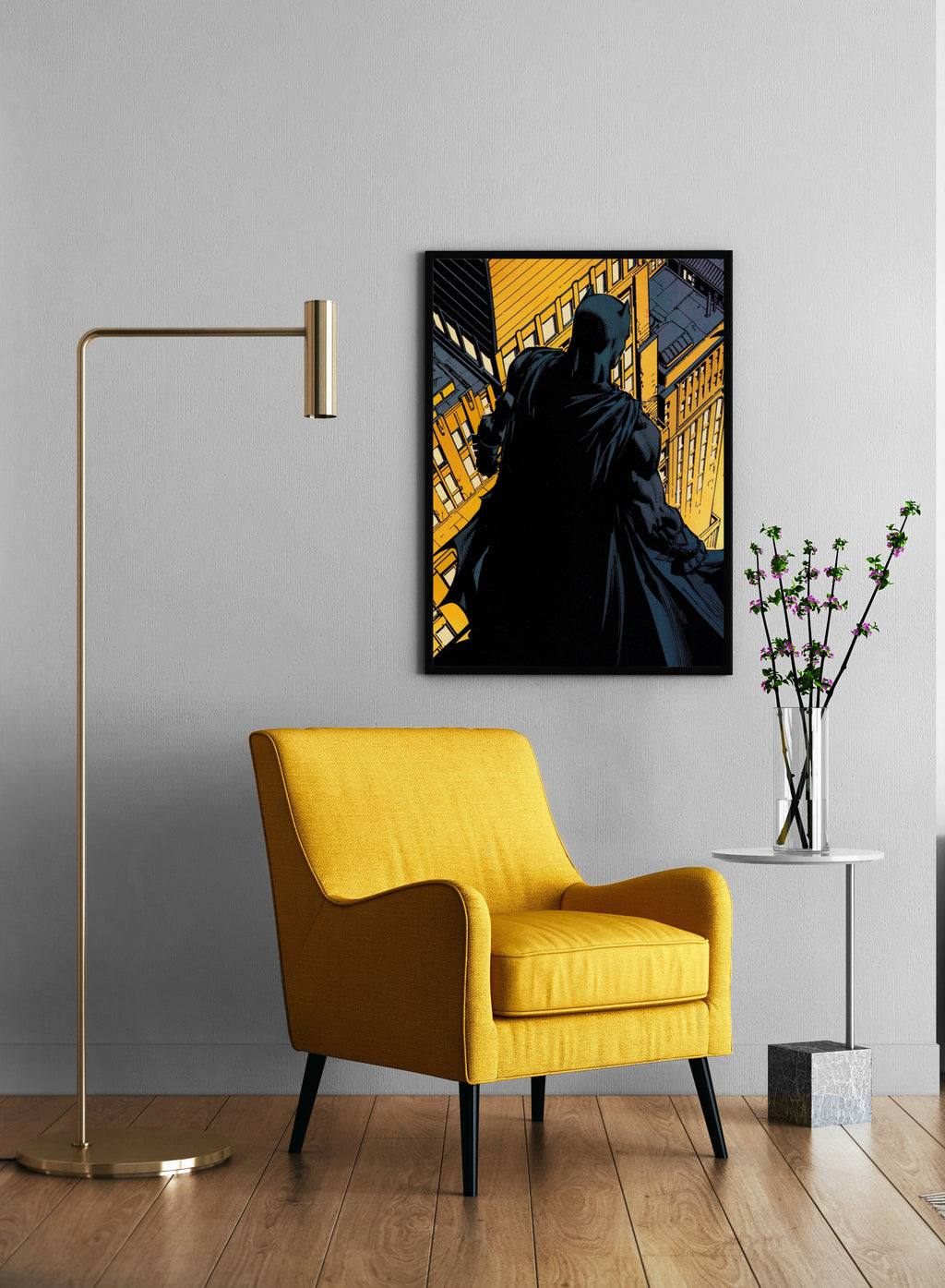 Batman And Gotham Wall Poster