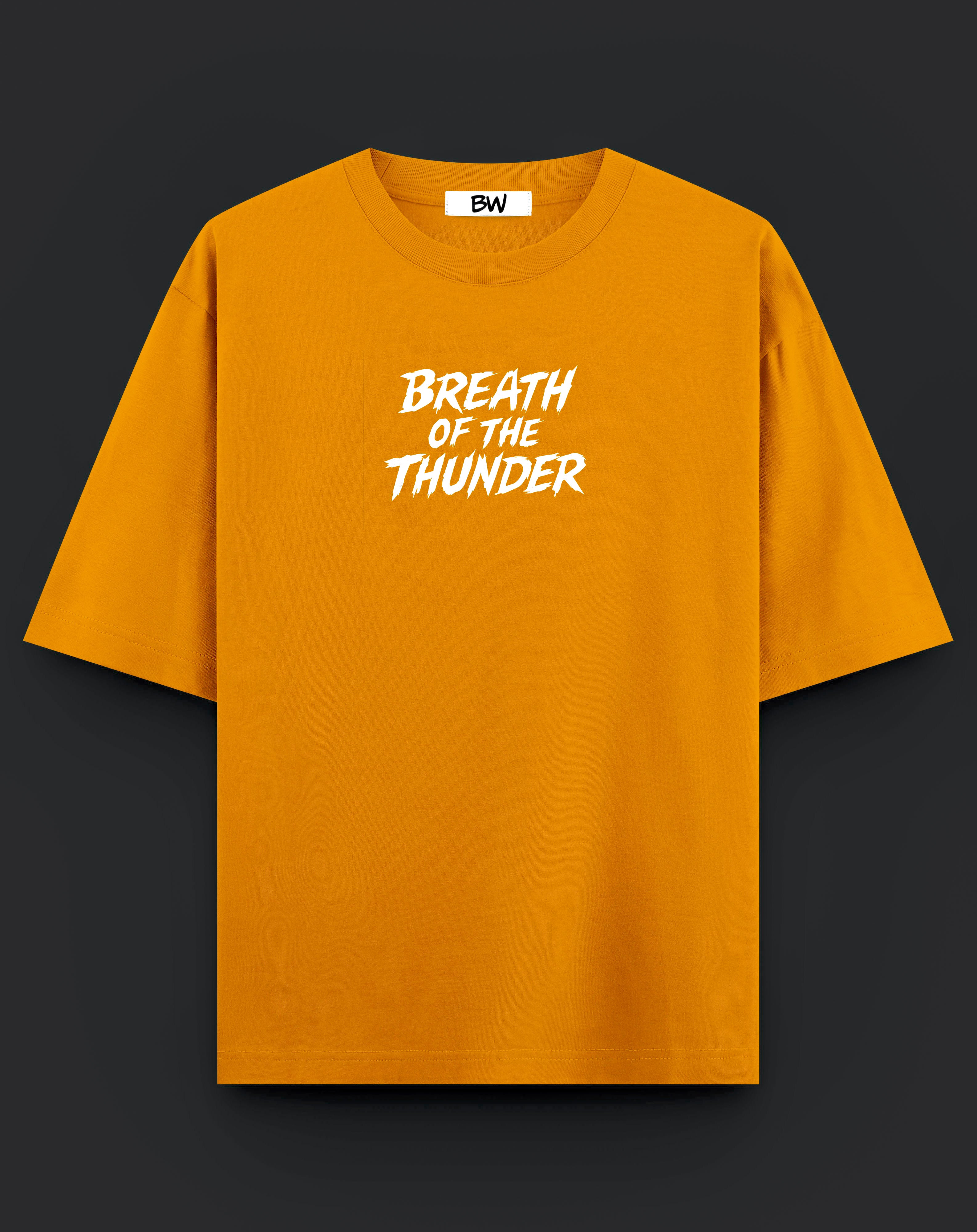 Breath Of The Thunder Oversized T-shirt