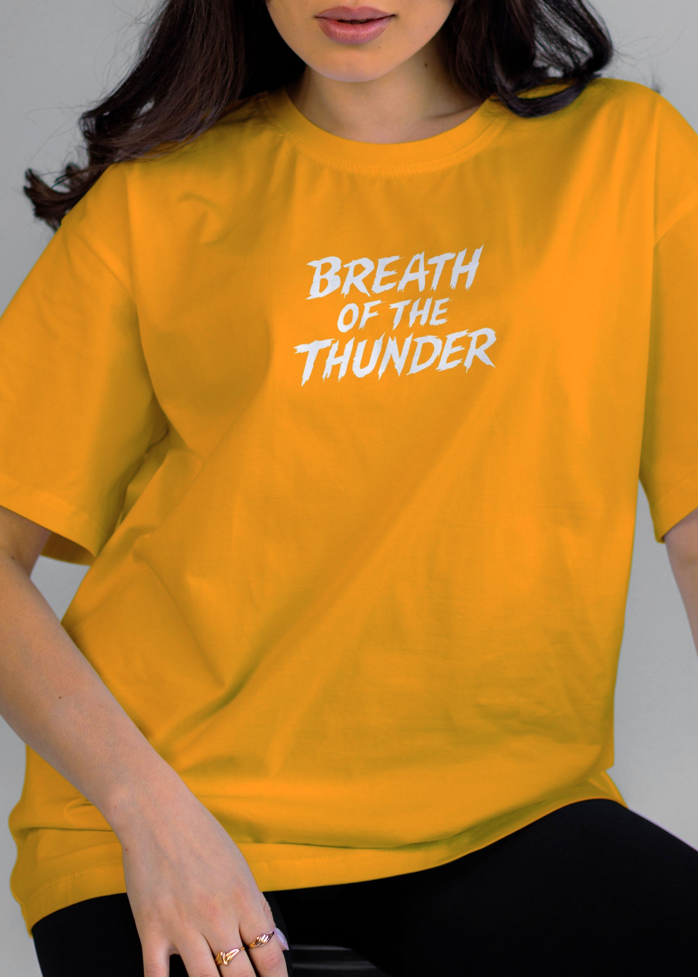 Breath Of The Thunder Oversized T-shirt