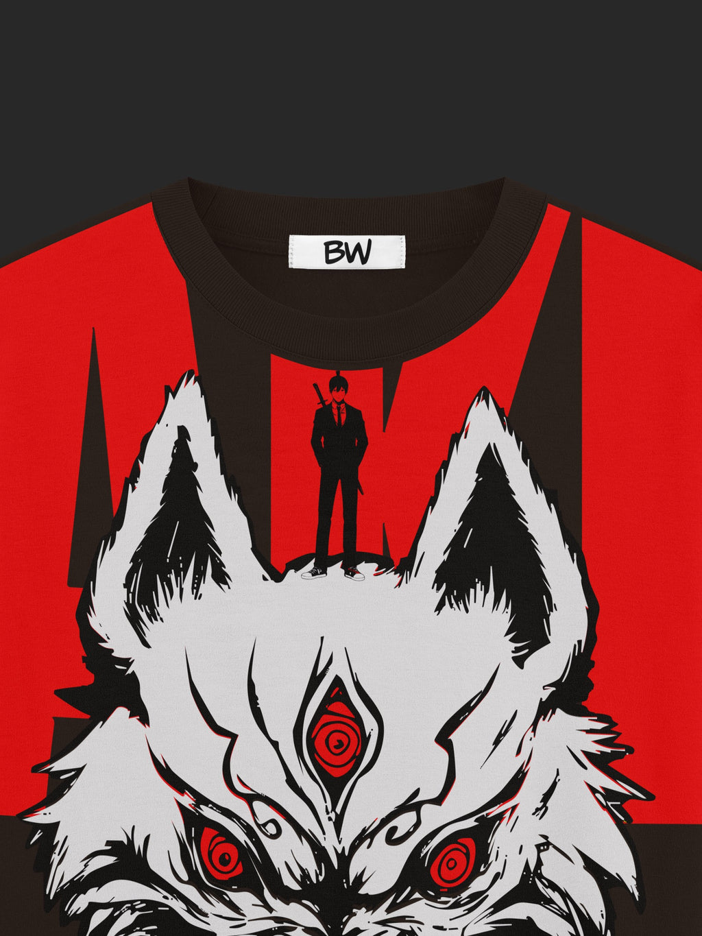 Cursed Fox Summoner Oversized T-shirt