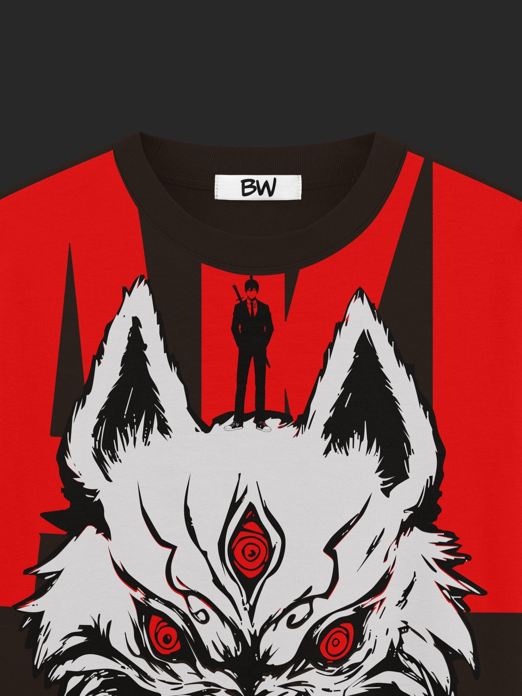 Cursed Fox Summoner Oversized T-shirt