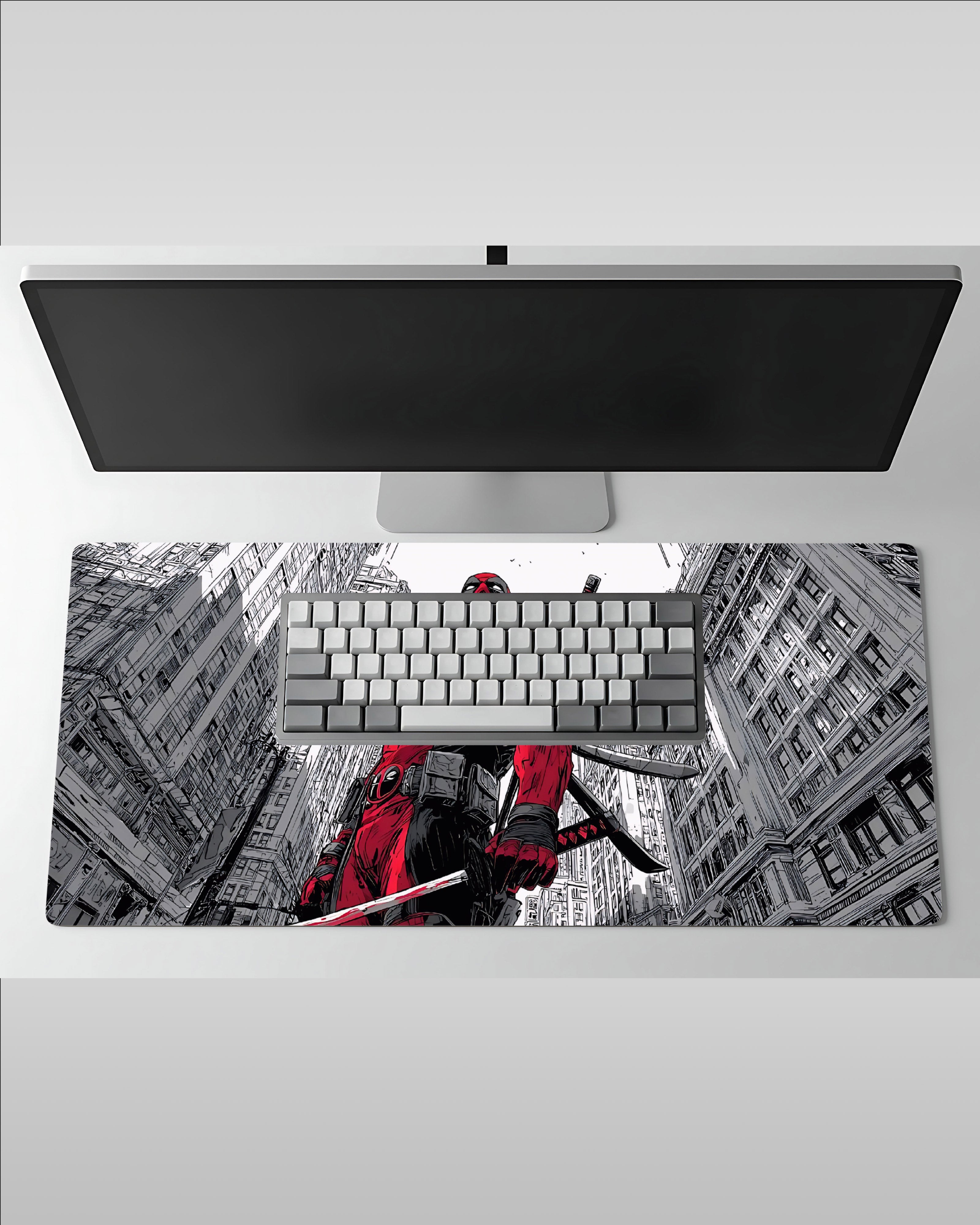 Deadpool Desk Mat – Comic Energy Gaming Pad  58 × 28 cm Smooth Surface