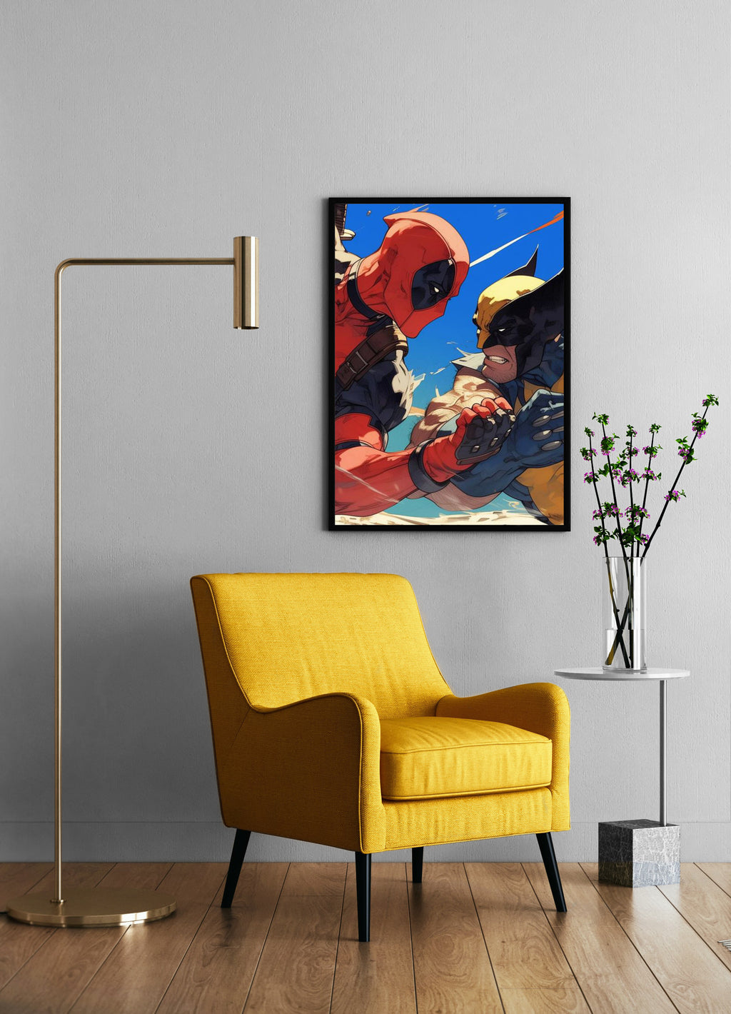 Deadpool & Wolverine 2024 Marvel Wall Poster