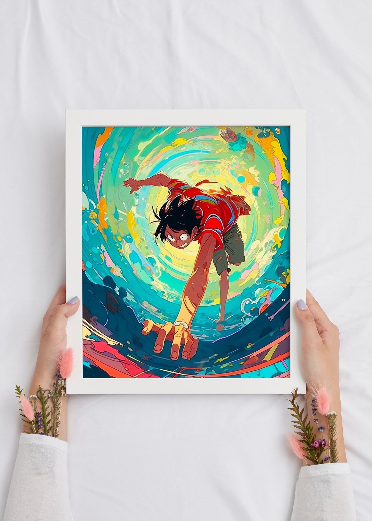 Luffy One Piece Anime Wall Poster