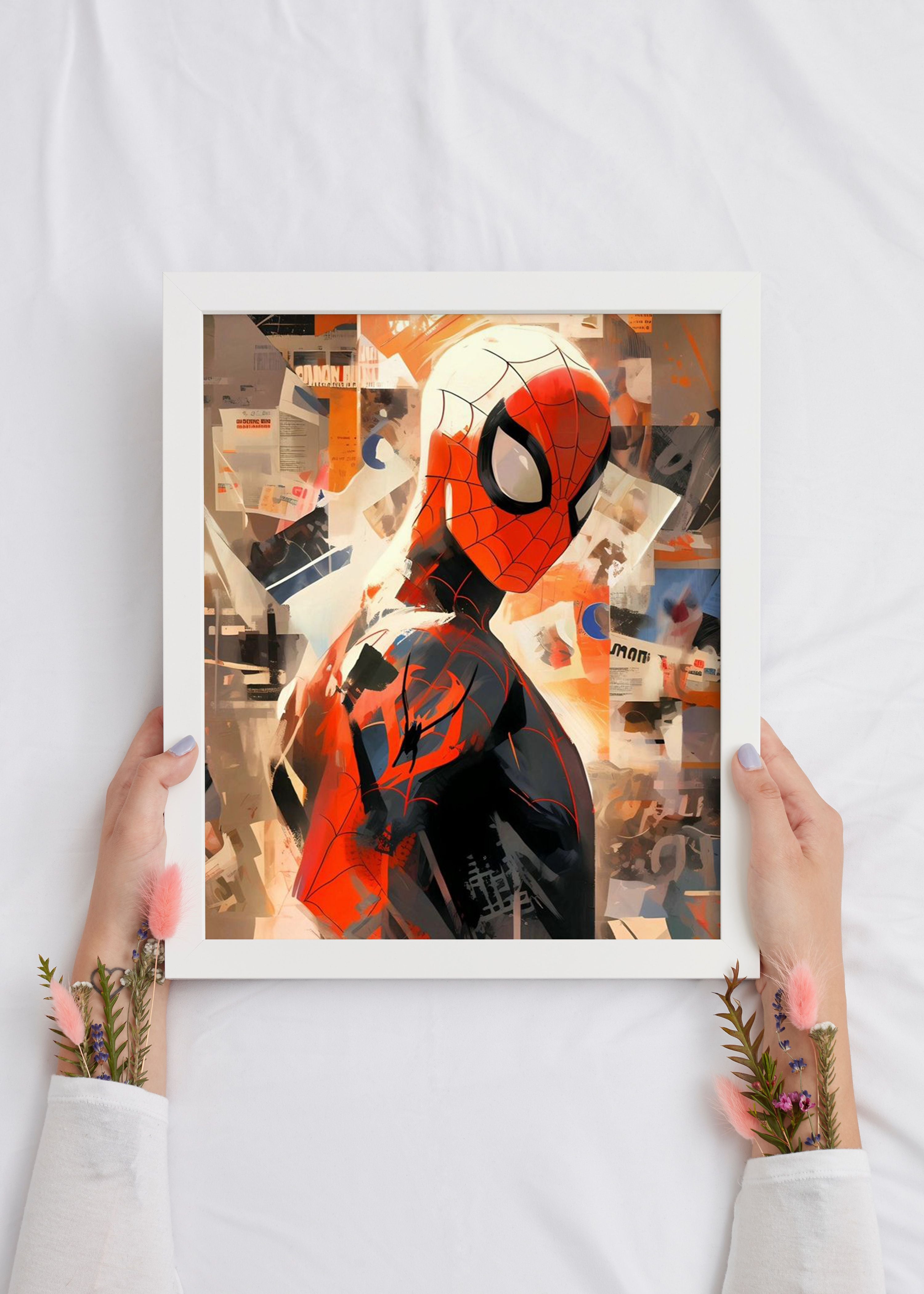 Spider-Man Marvel Painting Wall Poster