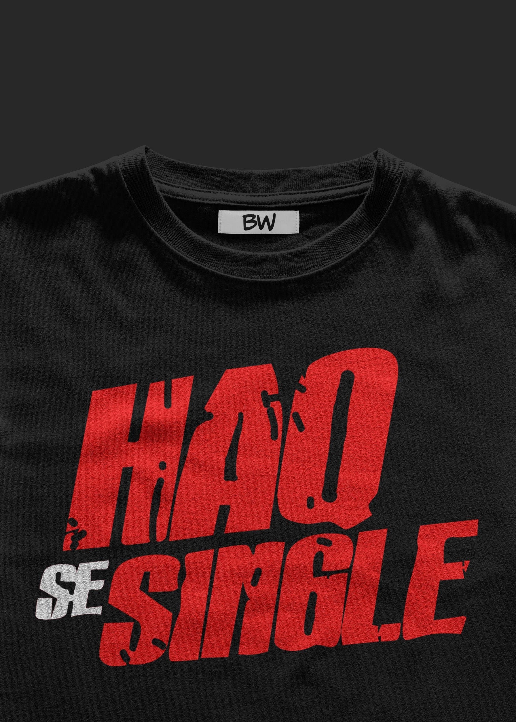 Haq Se Single Relaxed Regular T-shirt