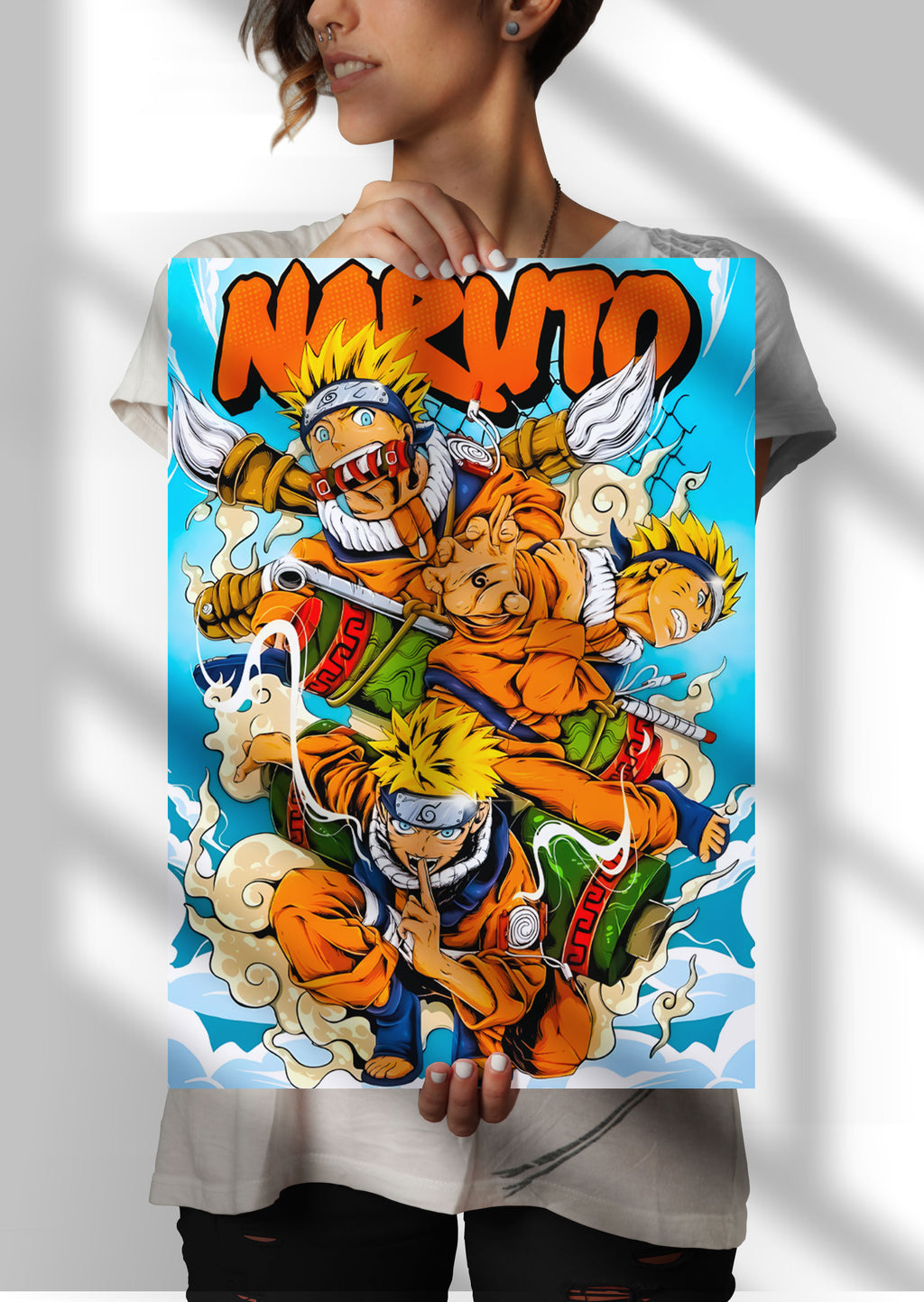 Naruto Anime Metal Poster