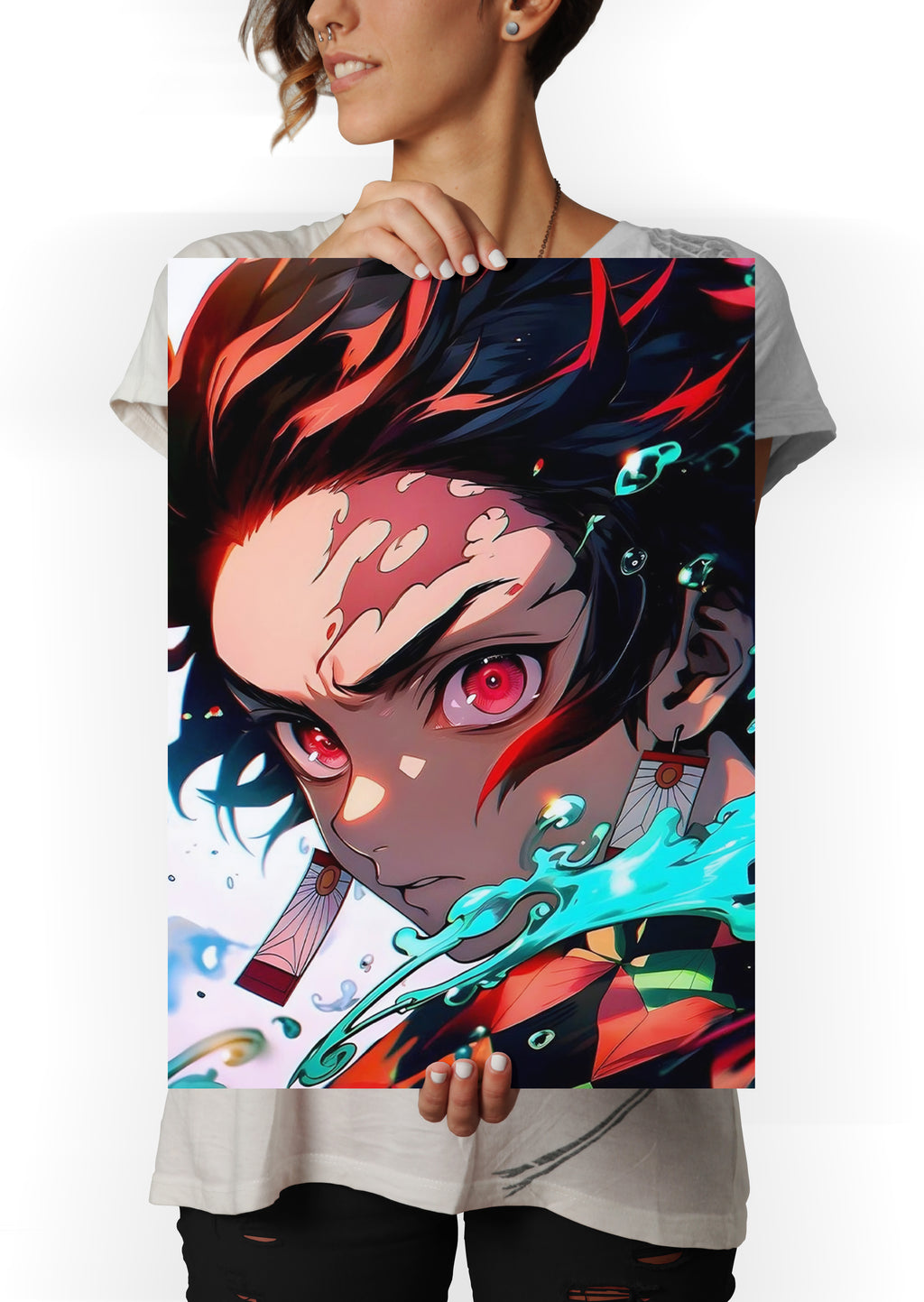 Tanjiro Kamado Demon Slayer Anime Wall Poster