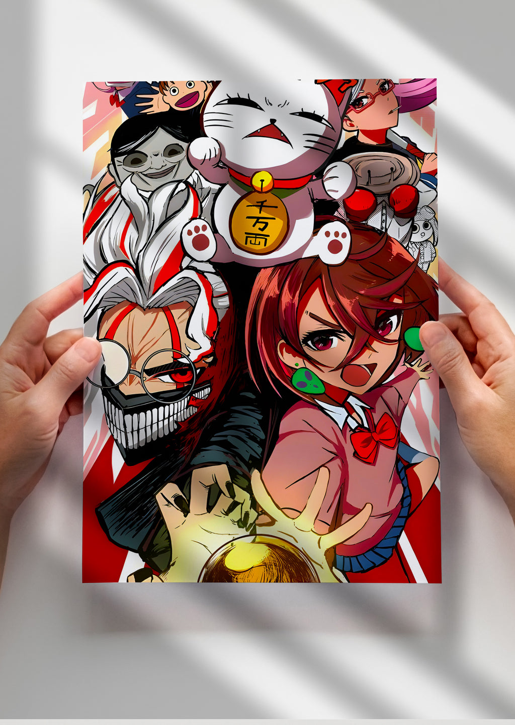 Dandadan Anime Metal Poster