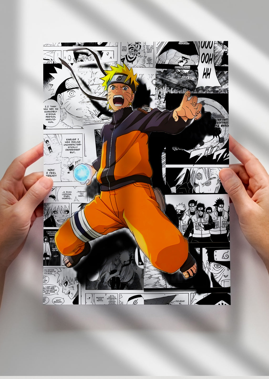 Naruto Shippuden Naruto Manga Anime Metal Poster