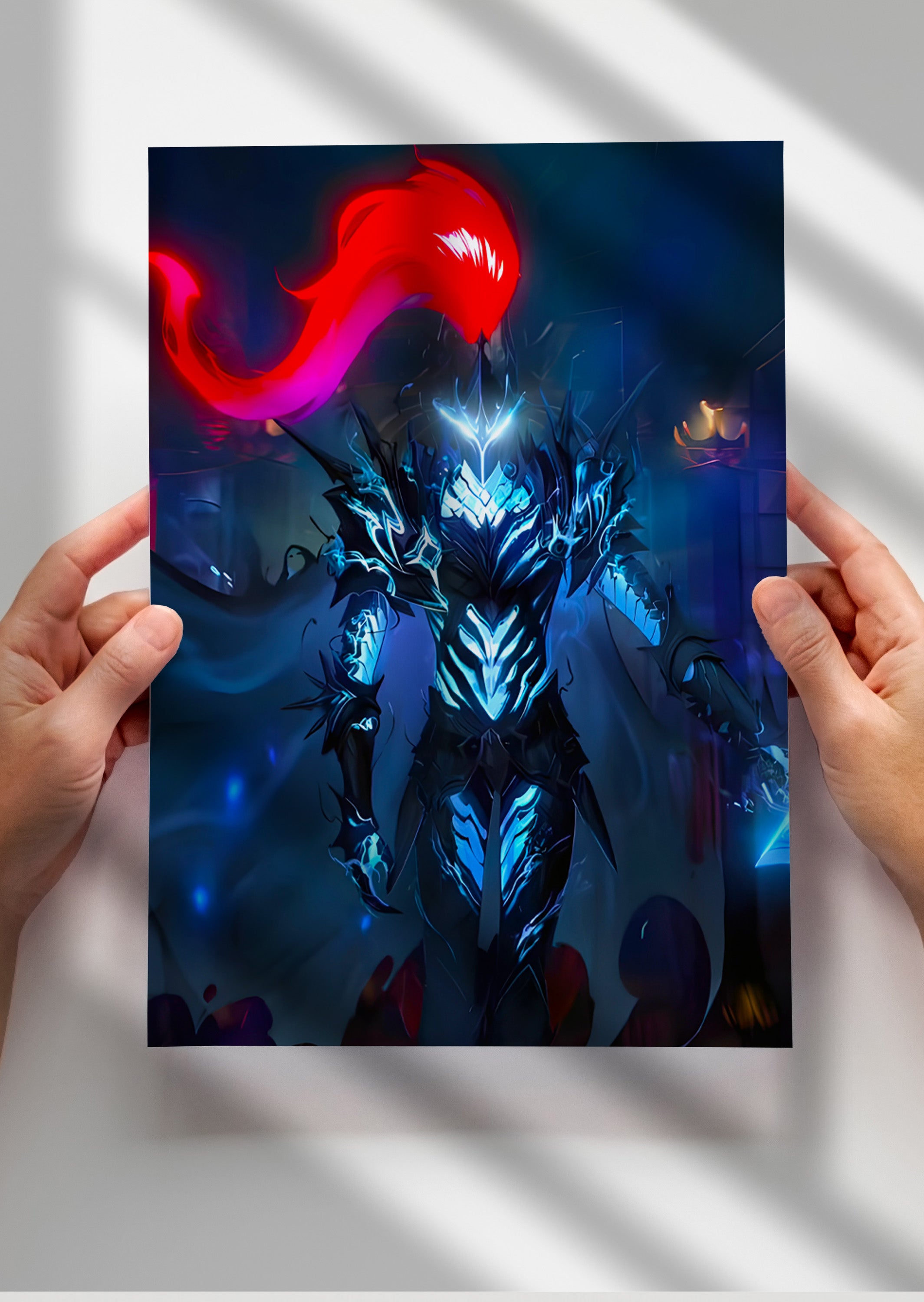 Solo Leveling Igris Anime Metal Poster