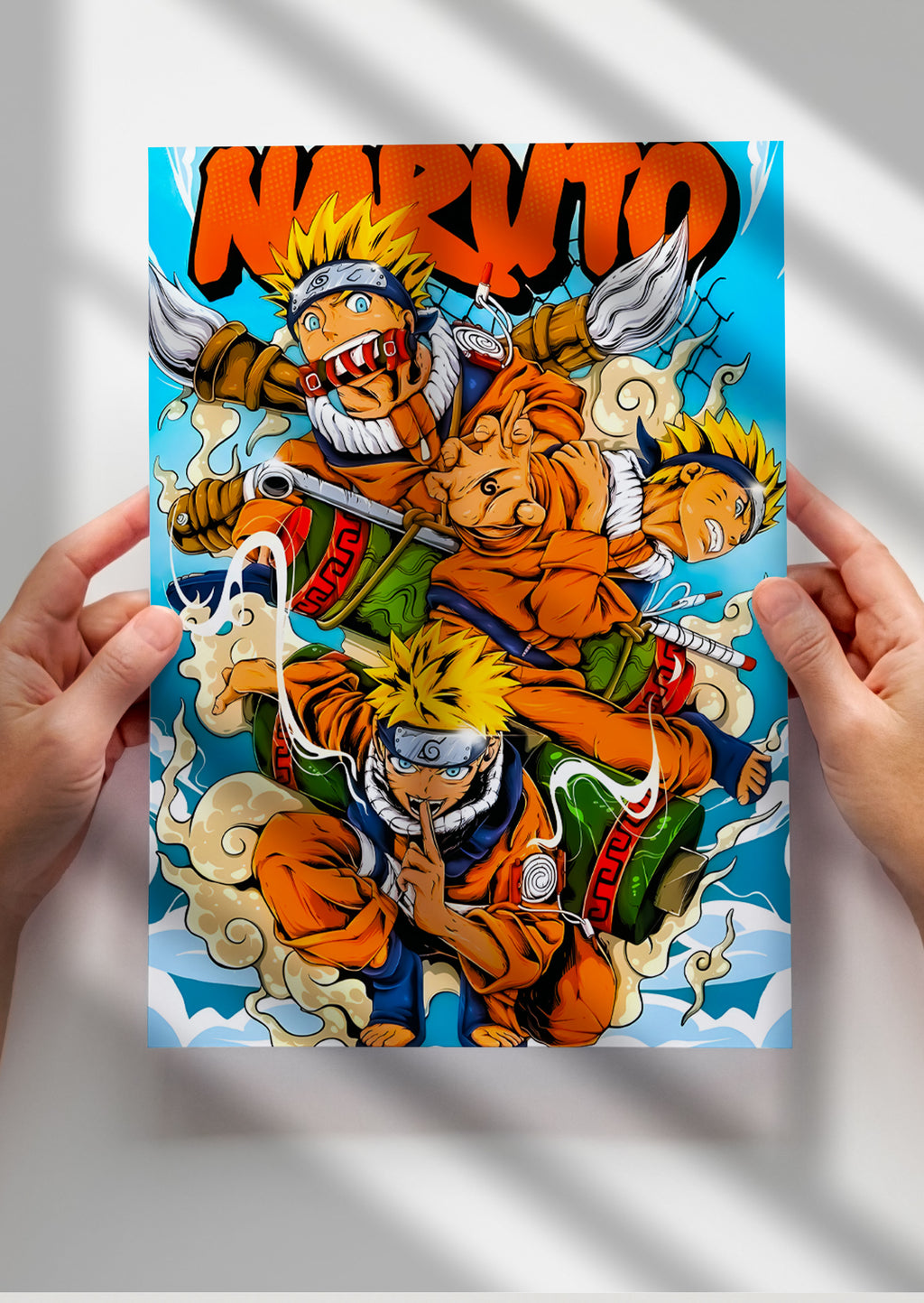 Naruto Anime Metal Poster