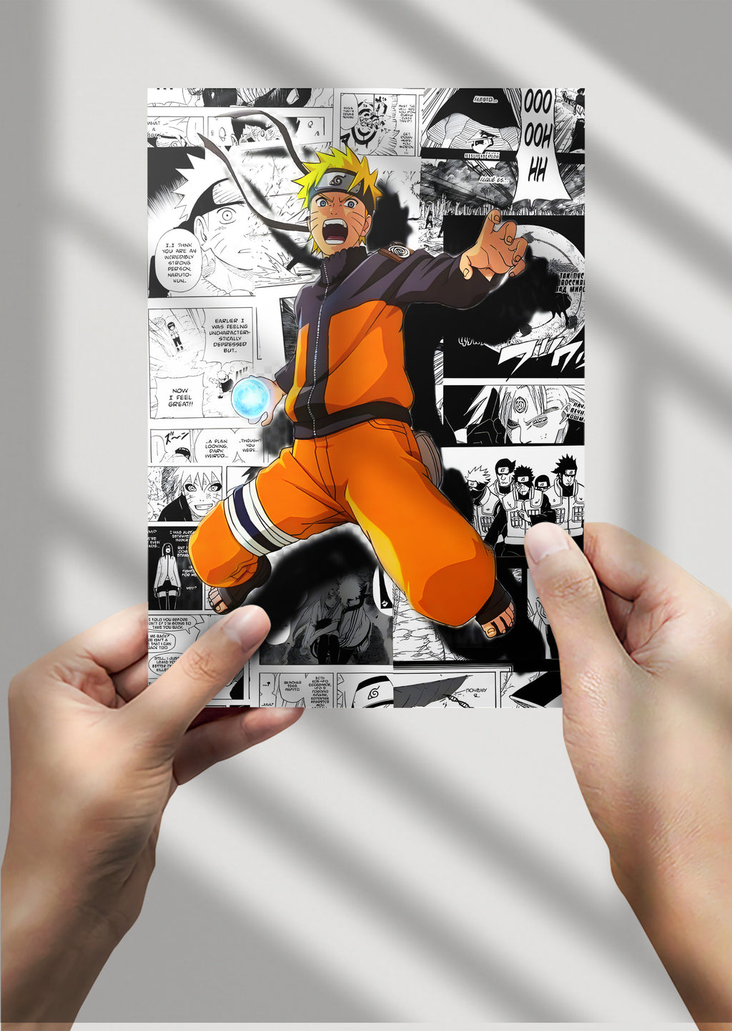 Naruto Shippuden Naruto Manga Anime Metal Poster