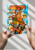 Naruto Anime Metal Poster