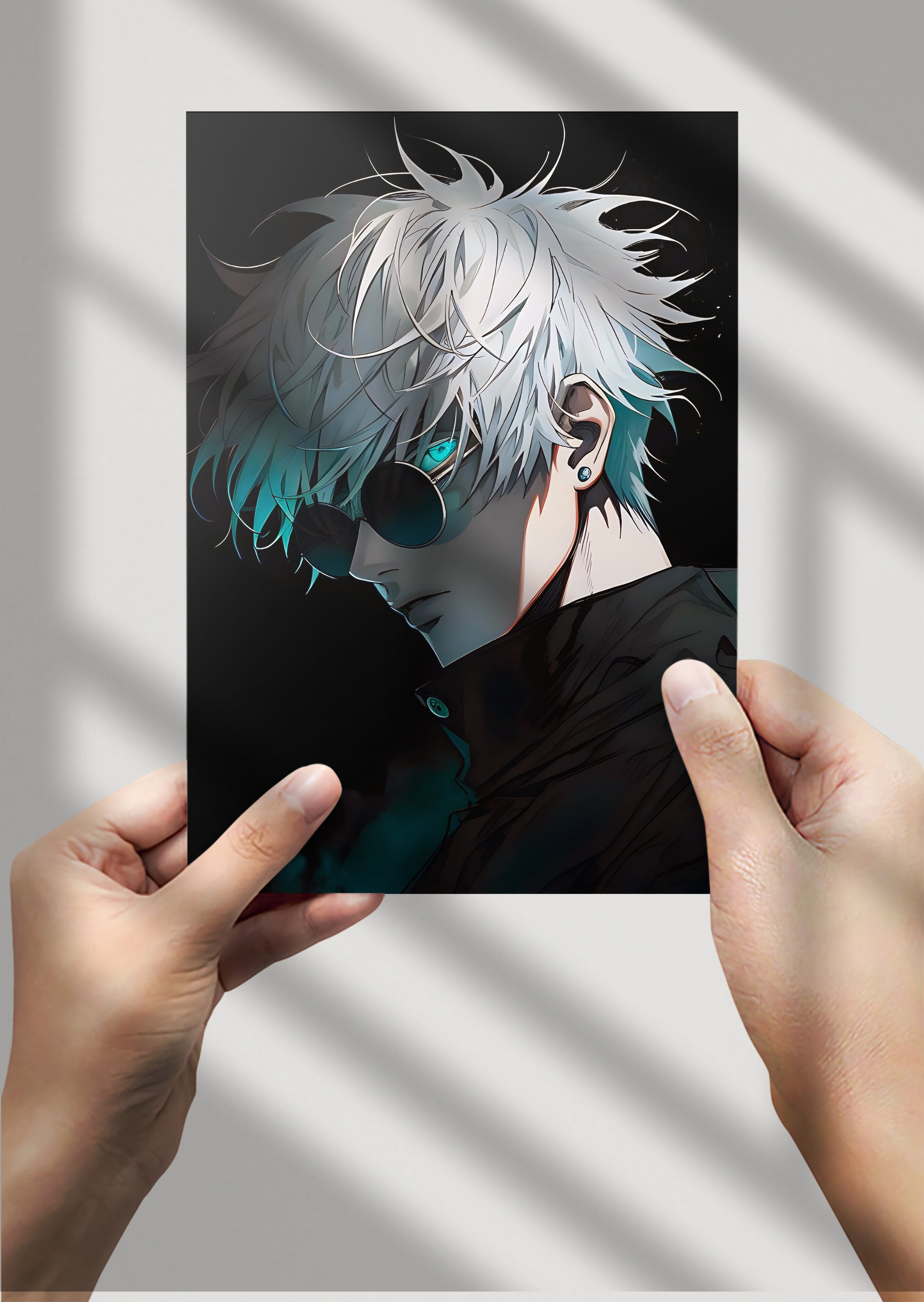 Jujutsu Kaisen Satoru Gojo Anime Metal Poster