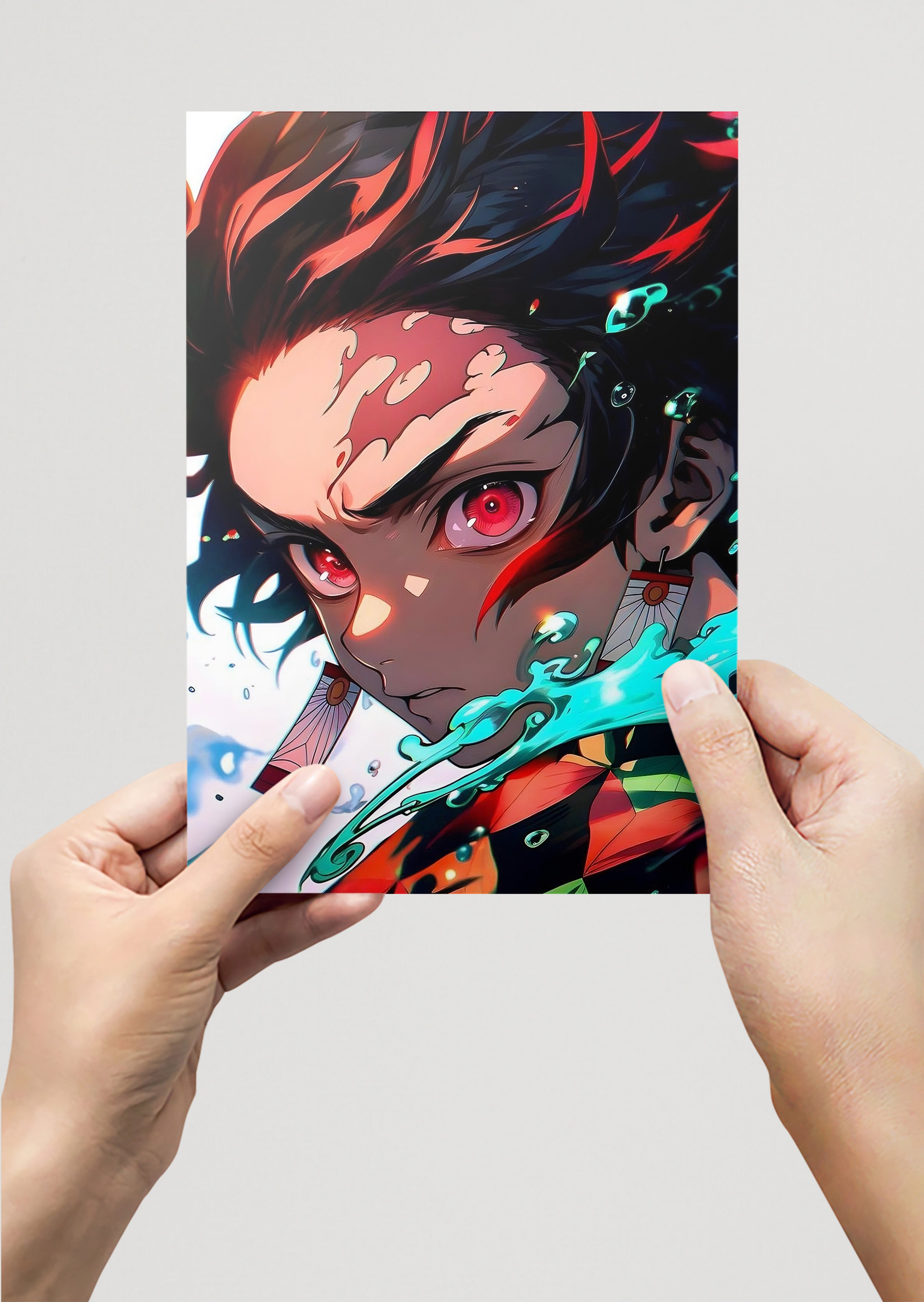 Tanjiro Kamado Demon Slayer Anime Wall Poster