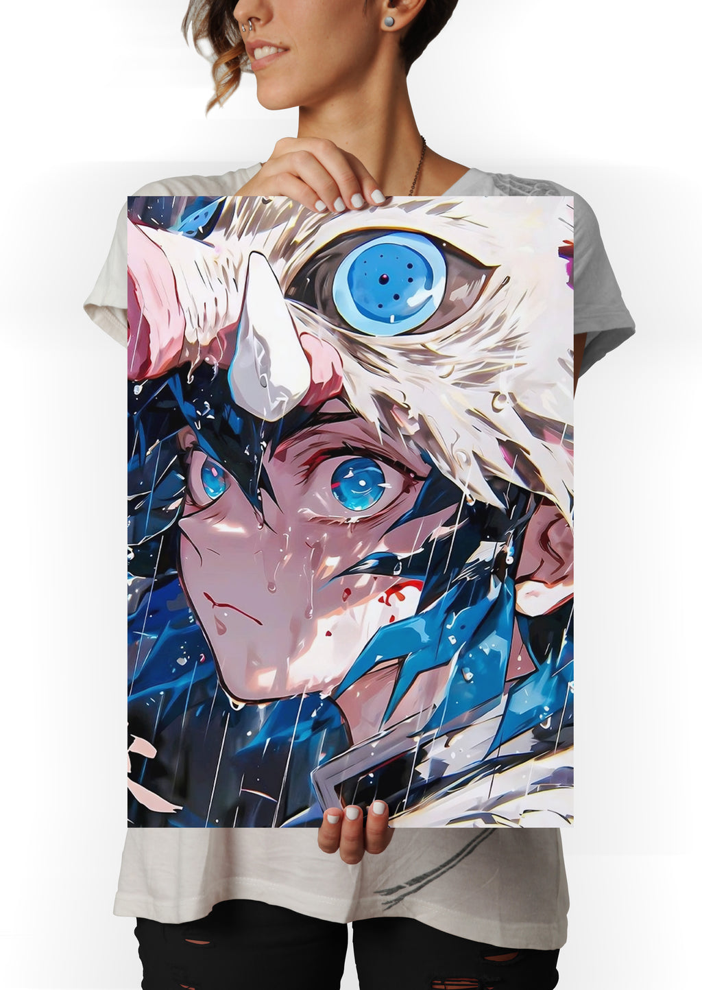 Inosuke Demon Slayer Anime Wall Poster