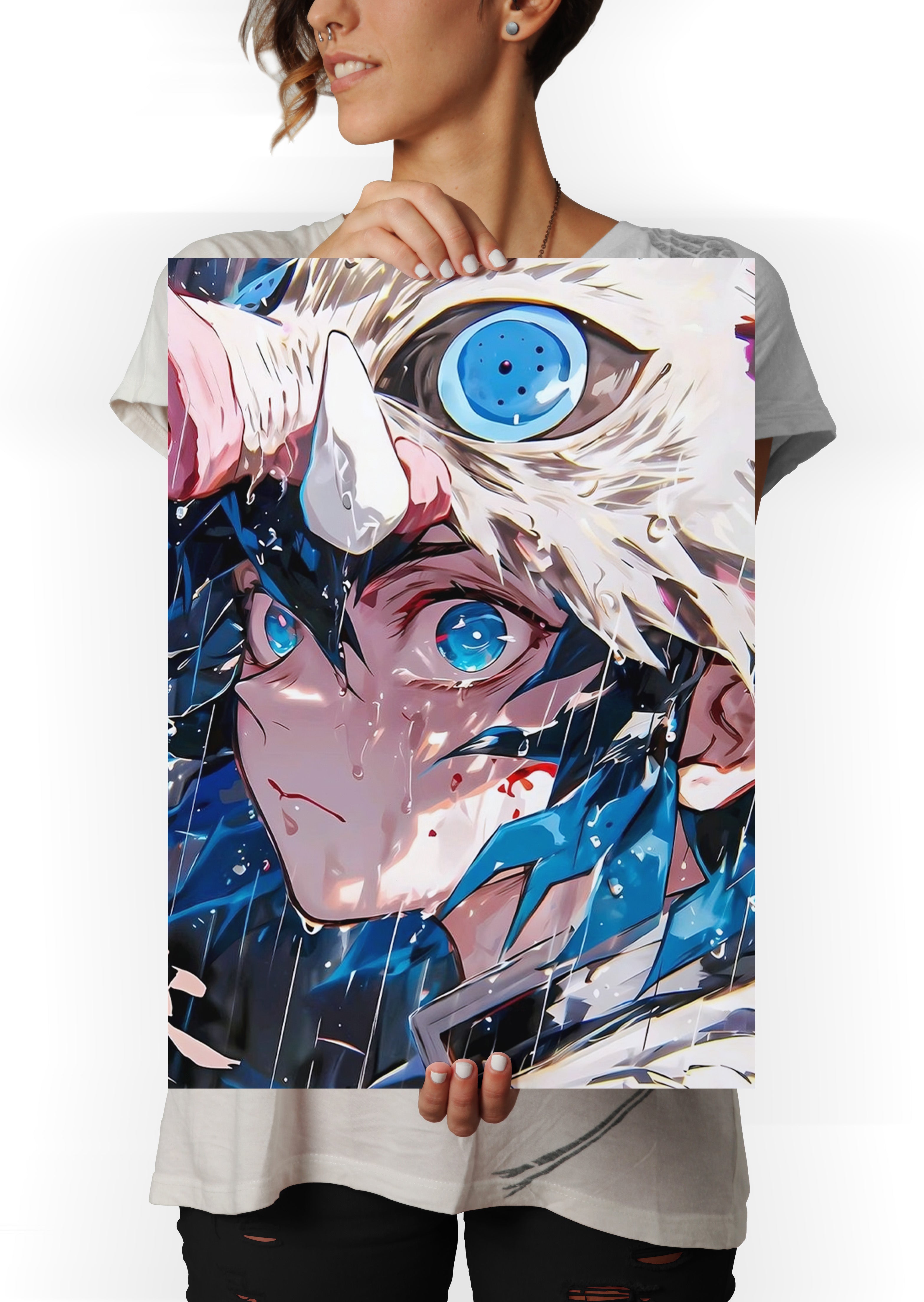 Inosuke Demon Slayer Anime Wall Poster