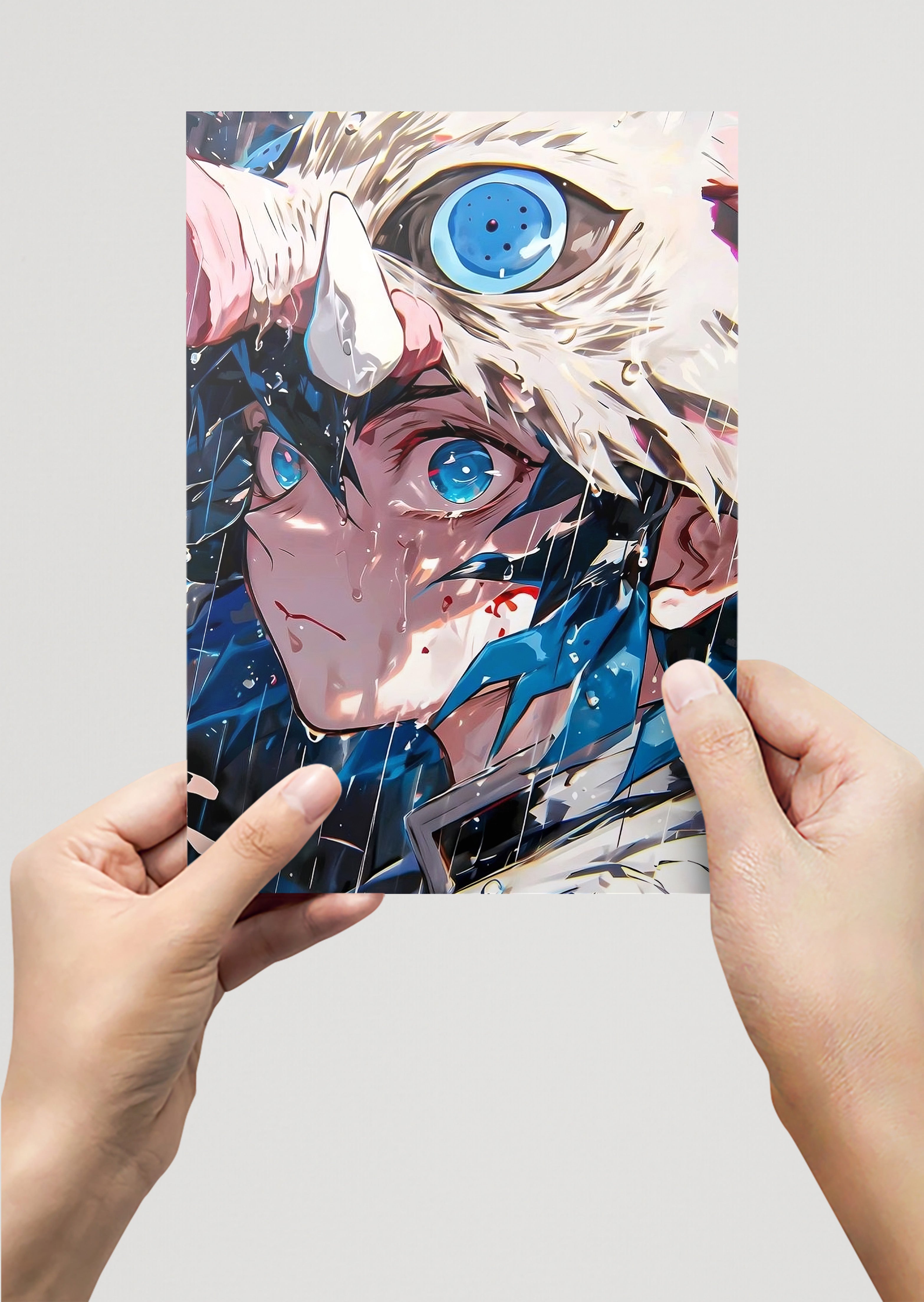 Inosuke Demon Slayer Anime Wall Poster