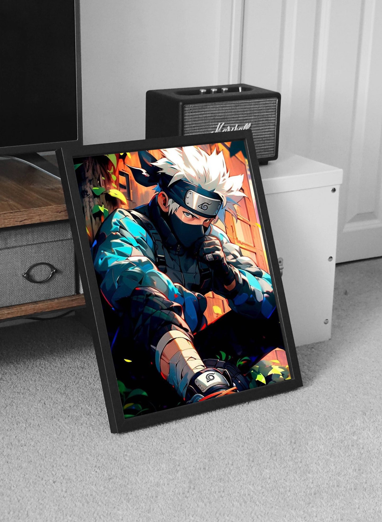 Kakashi Hatake Naruto Shippuden Anime Wall Poster