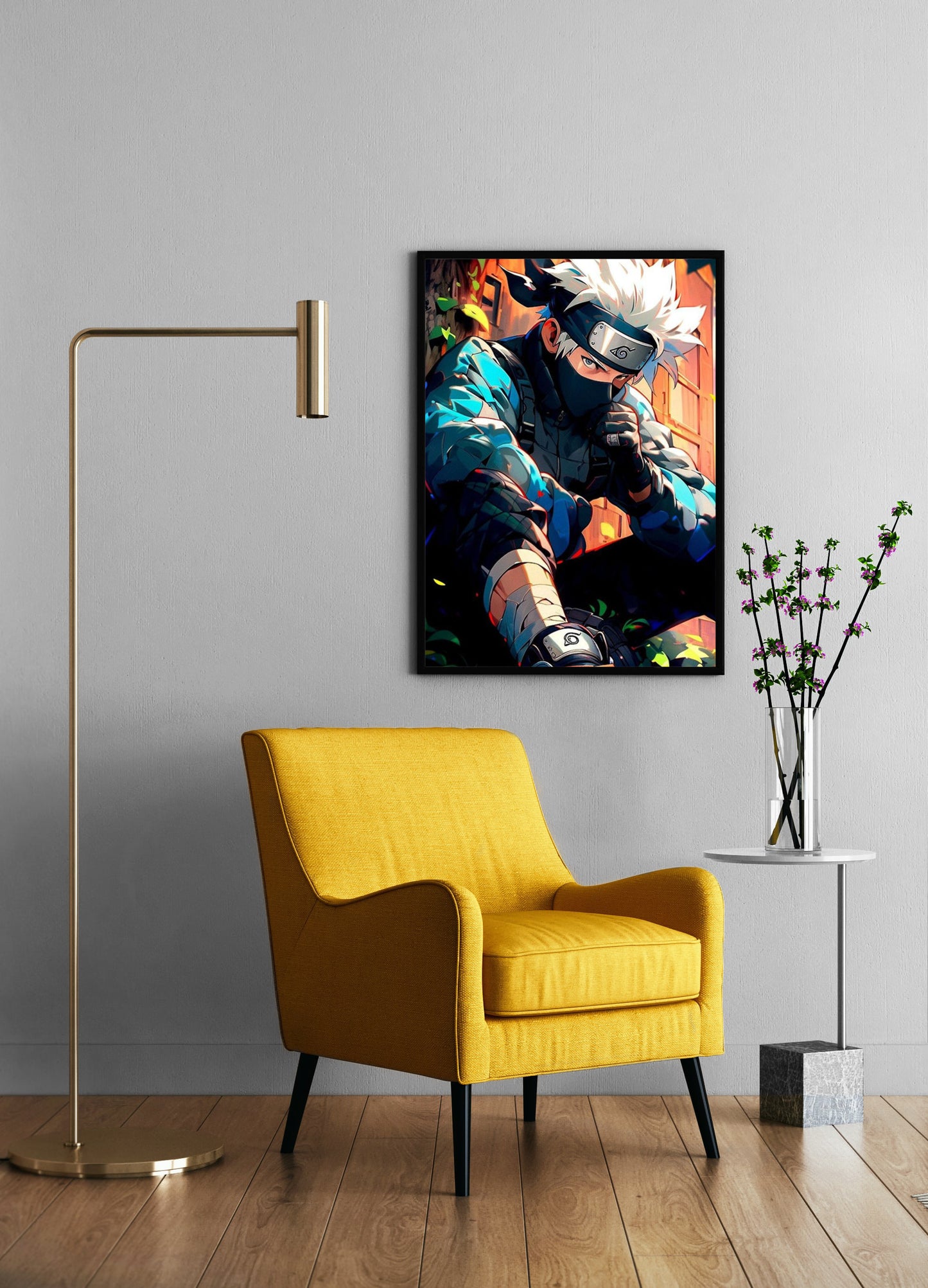 Kakashi Hatake Naruto Shippuden Anime Wall Poster