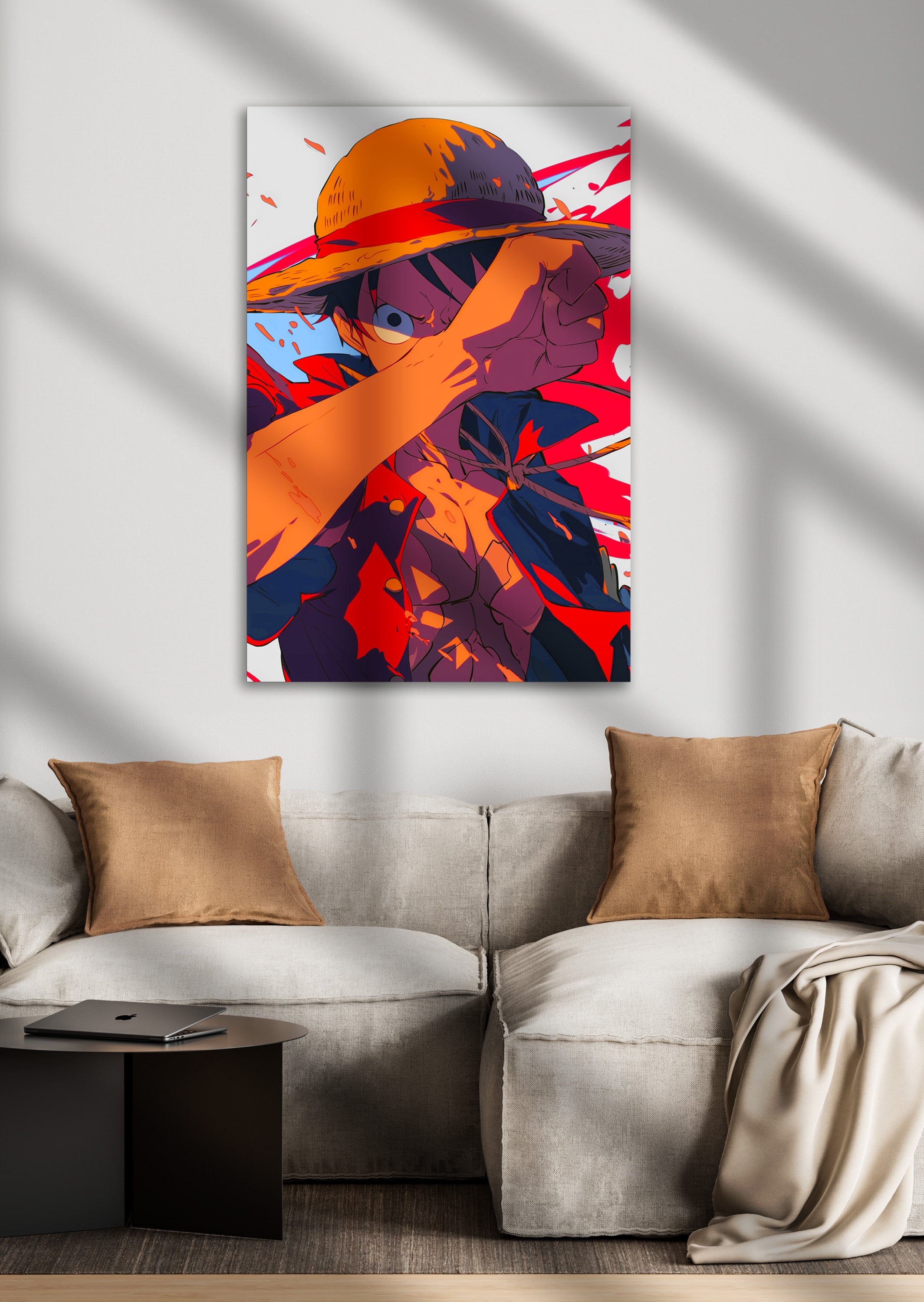 Monkey D Luffy One Piece Anime Metal Poster