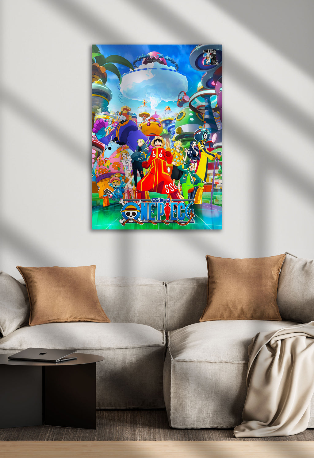 One Piece Egghead Arc Anime Metal Poster