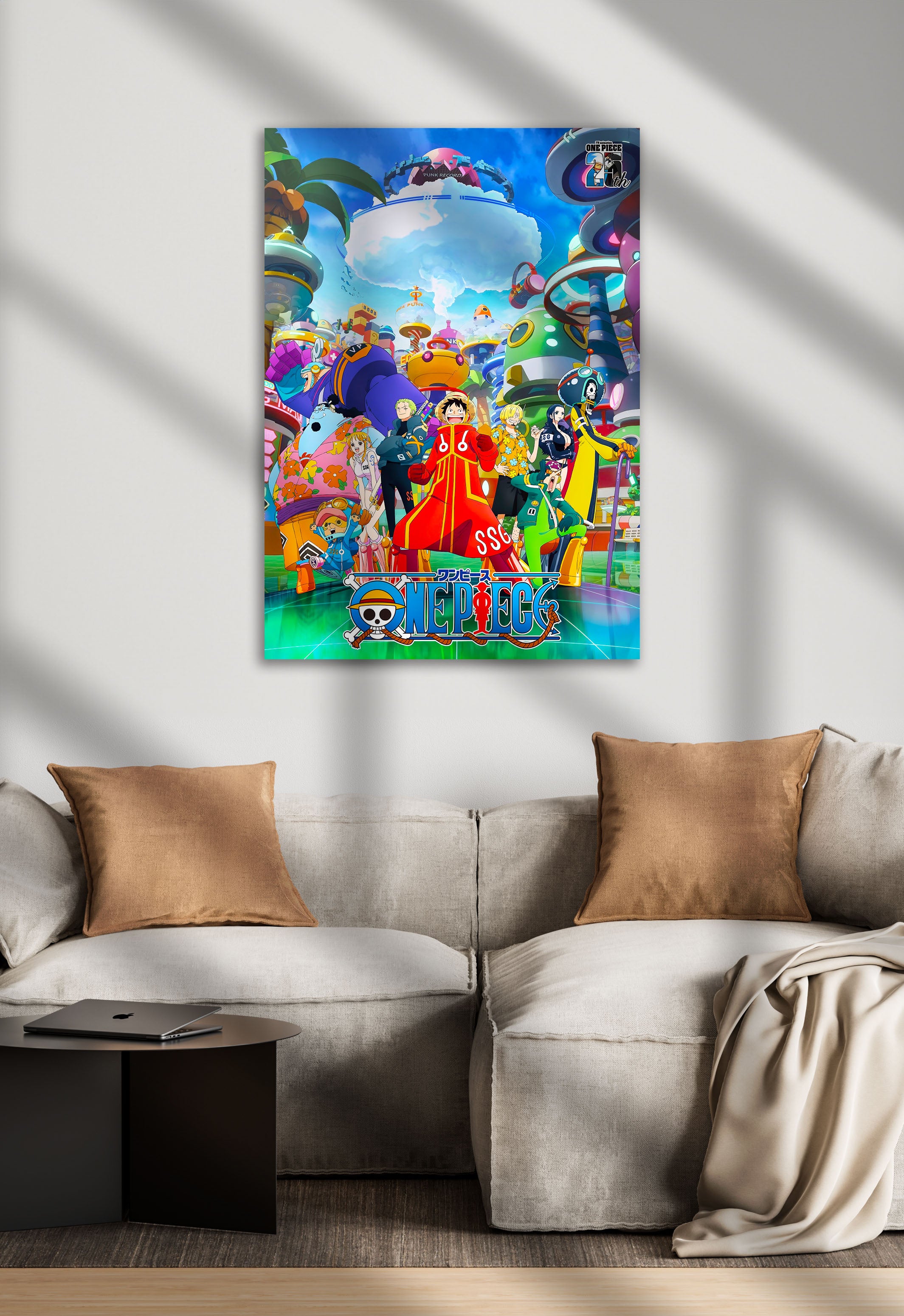 One Piece Egghead Arc Anime Metal Poster