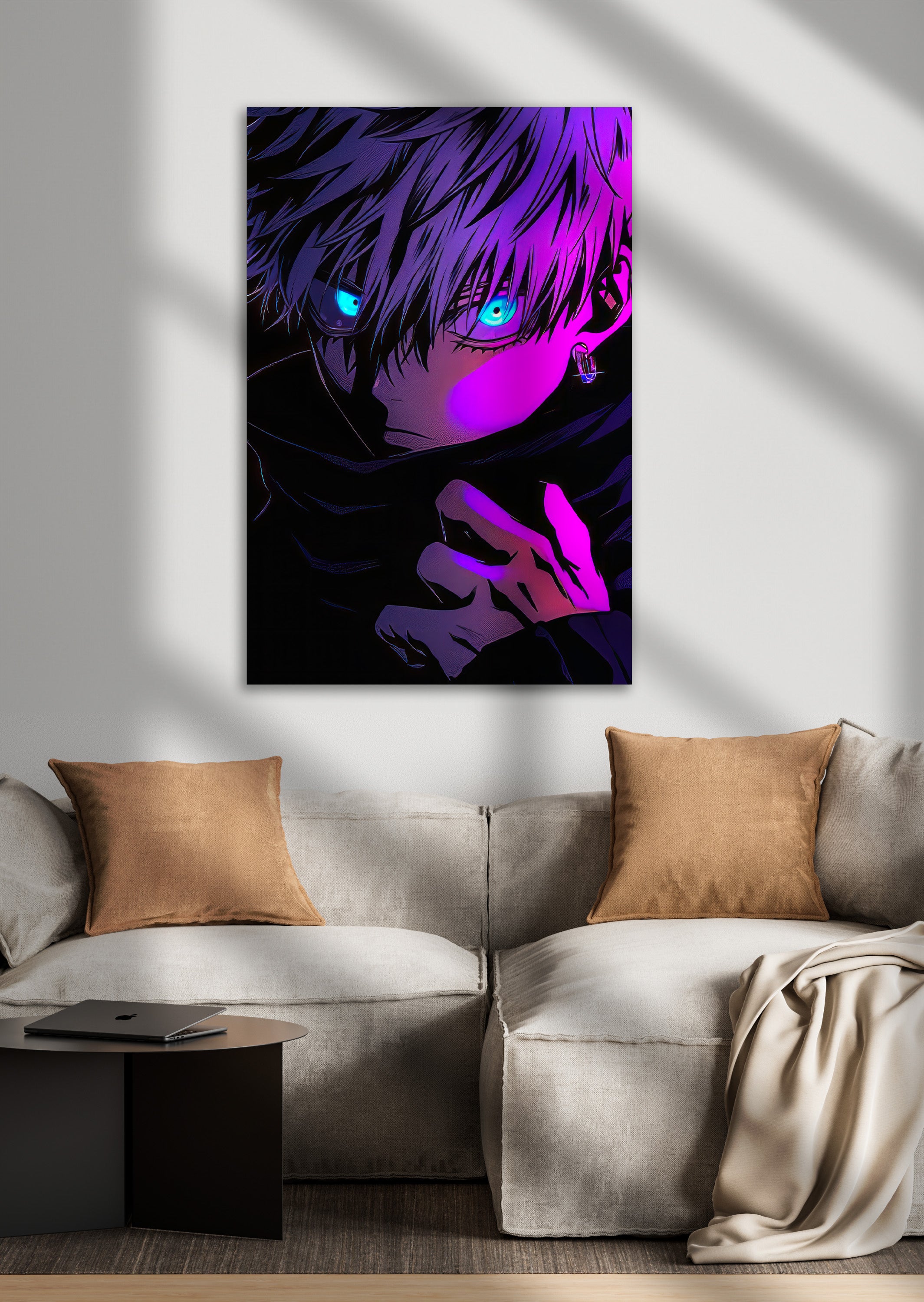 Jujutsu Kaisen Gojo Anime Metal Poster