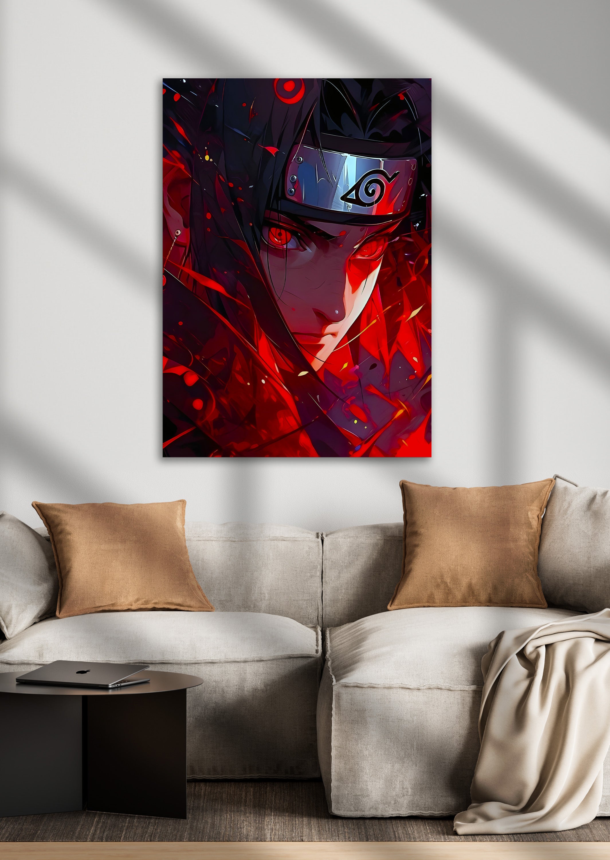 Itachi Uchiha Sharingan Naruto Shippuden Anime Wall Poster