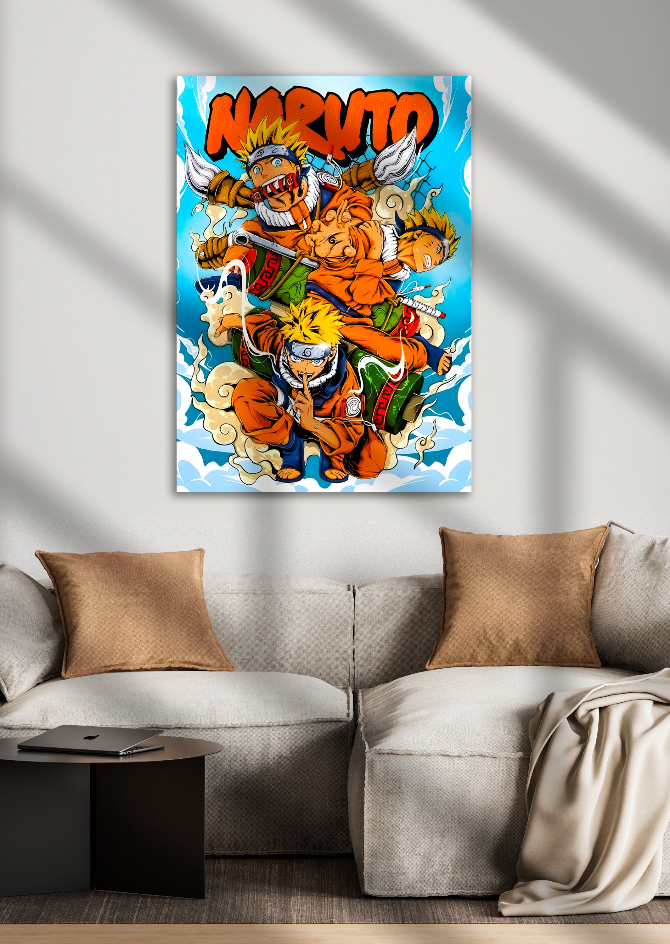 Naruto Anime Metal Poster