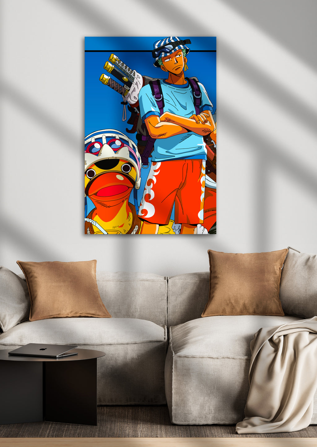 Roronoa Zoro One Piece Albasta Arc Anime Metal Poster