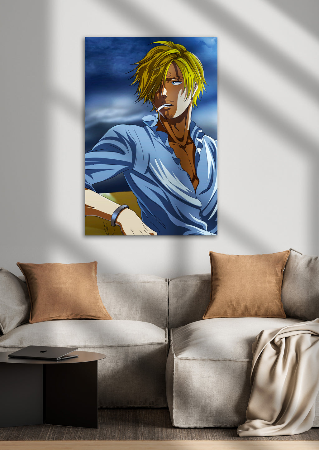 Sanji One Piece Anime Metal Poster