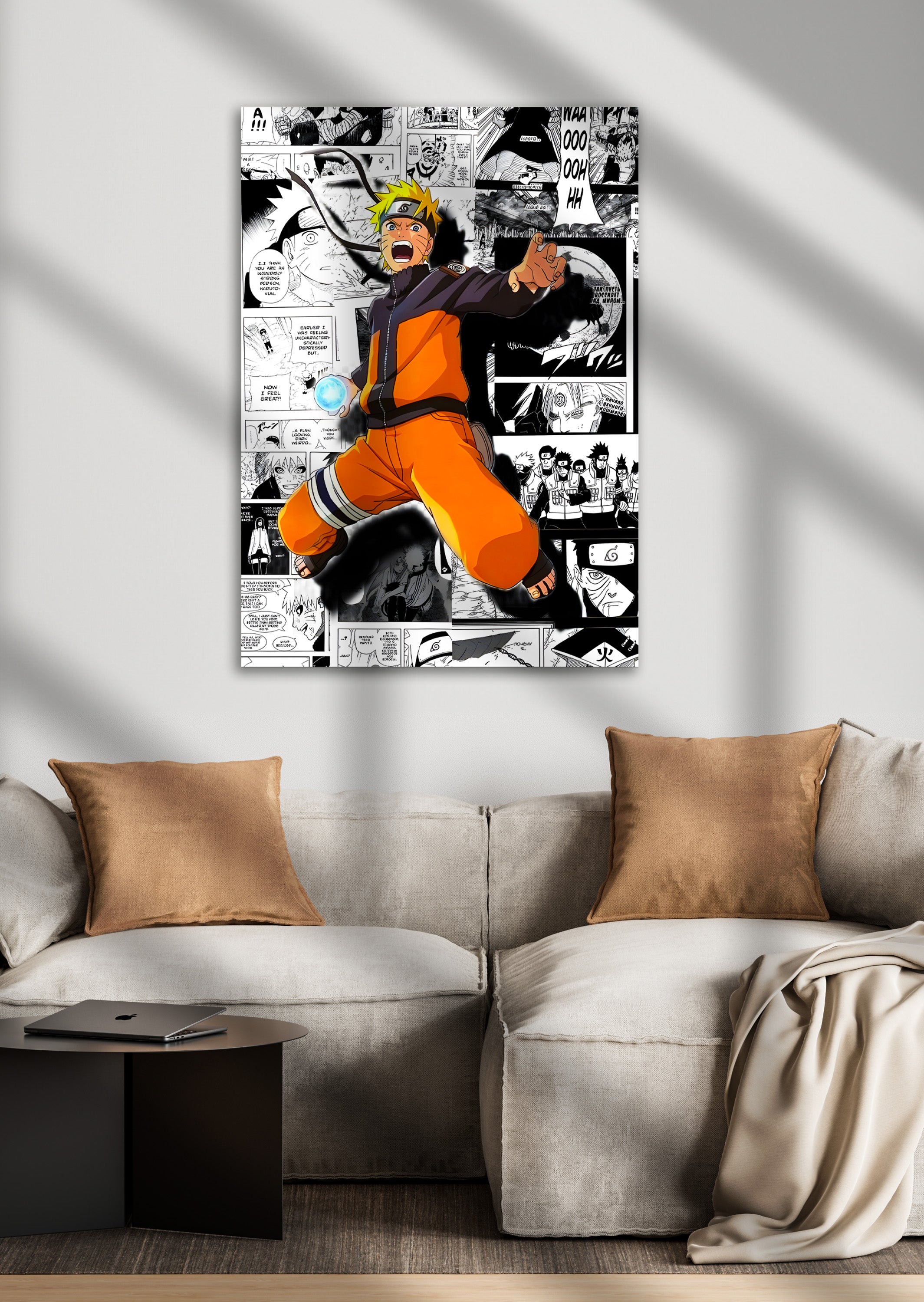 Naruto Shippuden Naruto Manga Anime Metal Poster