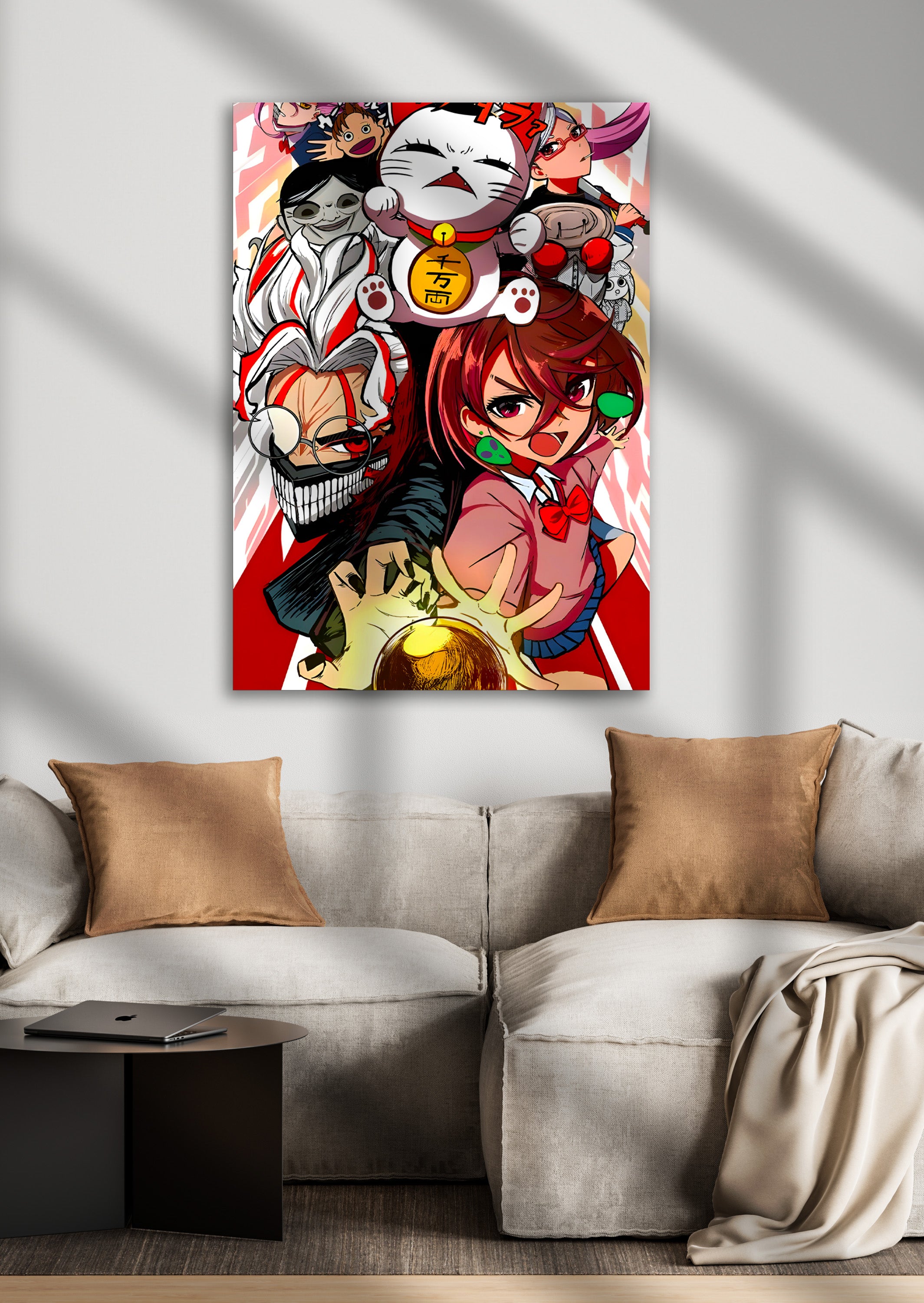 Dandadan Anime Metal Poster