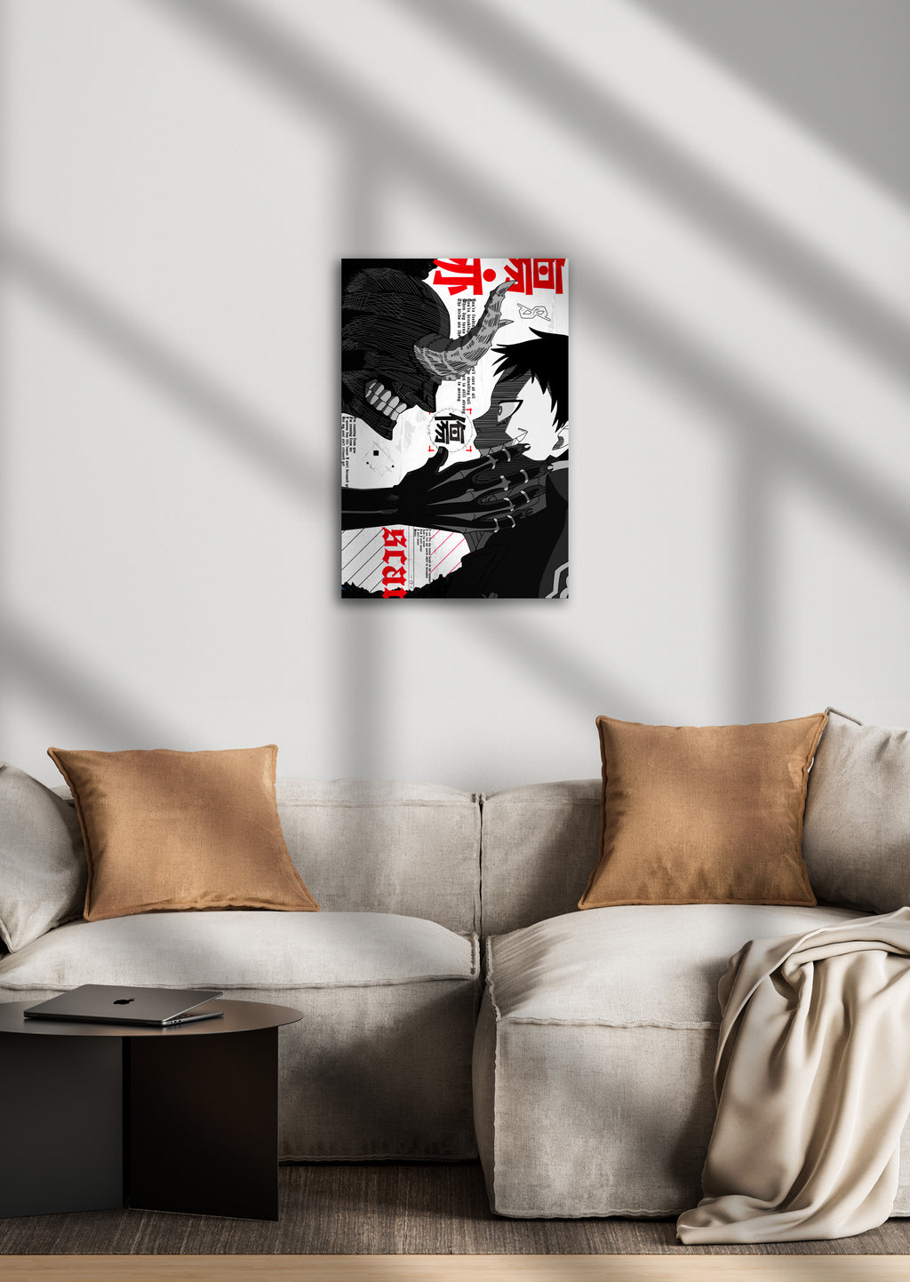 Shinra Kusakabe Fire Force Anime Metal Poster