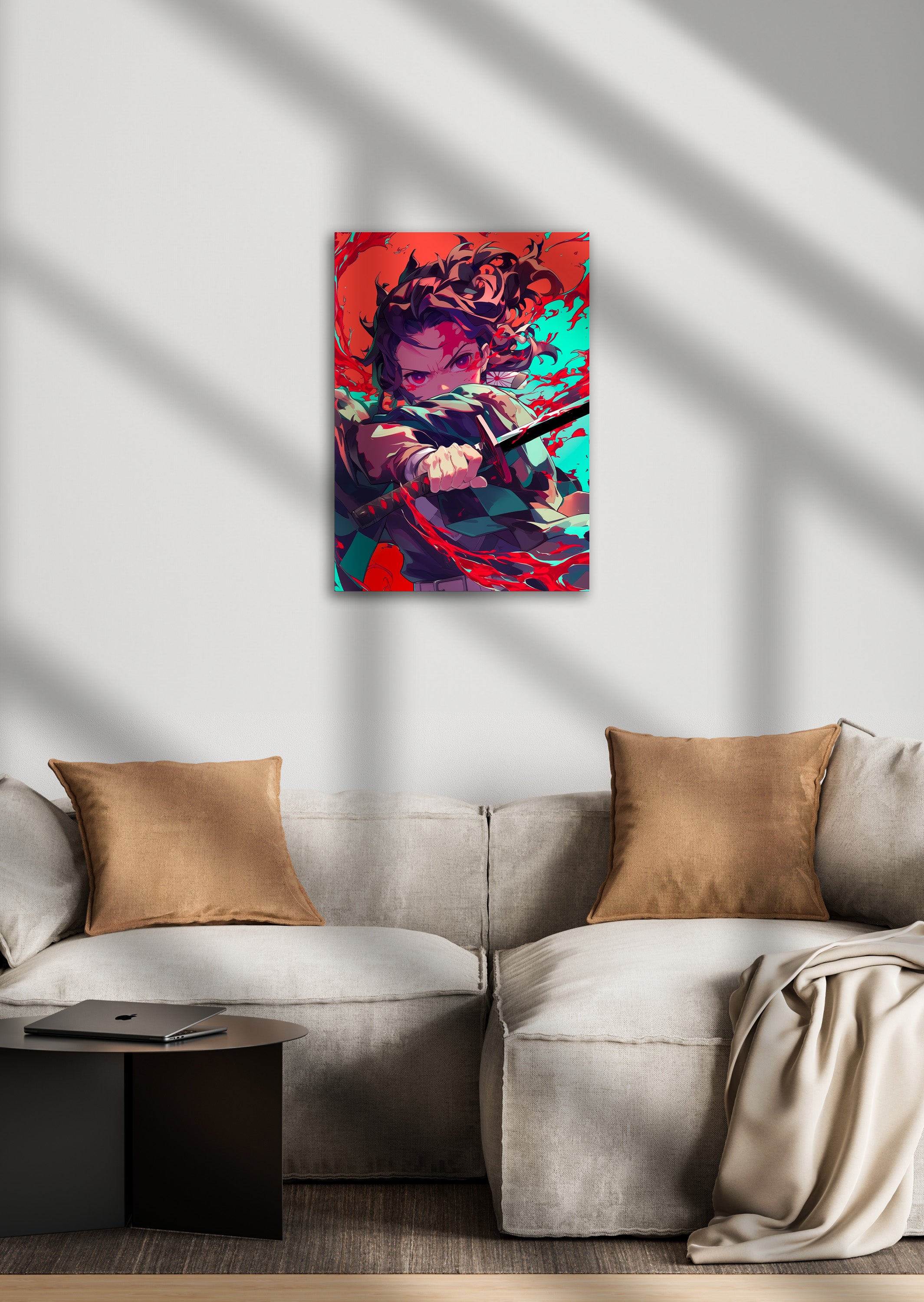 Tanjiro Demon Slayer Anime Metal Poster