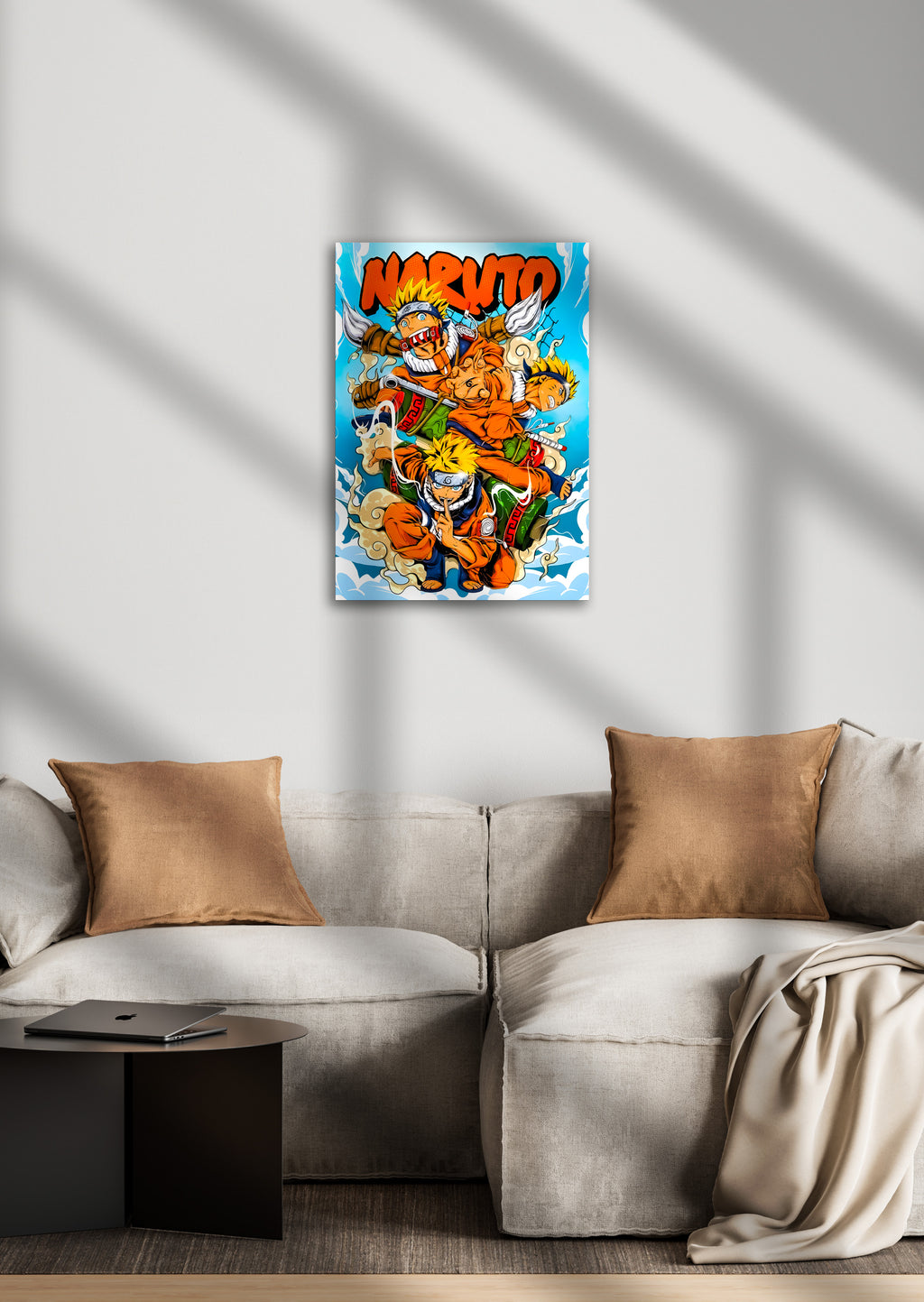 Naruto Anime Metal Poster