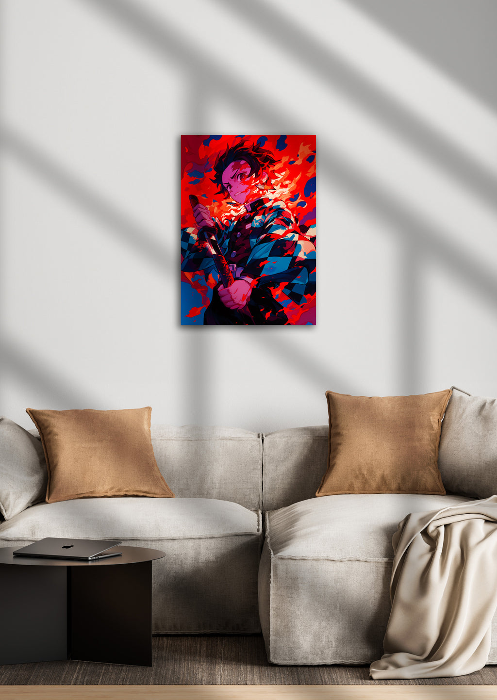 Tanjiro Kamado Demon Slayer Anime Metal Poster