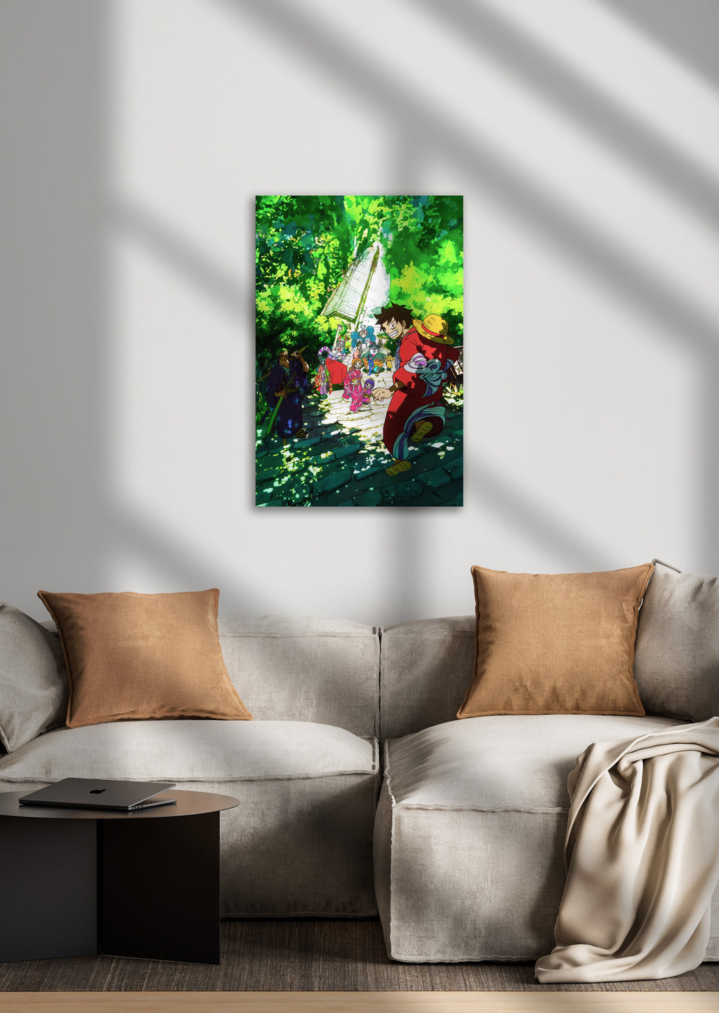 One Piece Wano Arc Straw Hat Pirates Anime Metal Poster