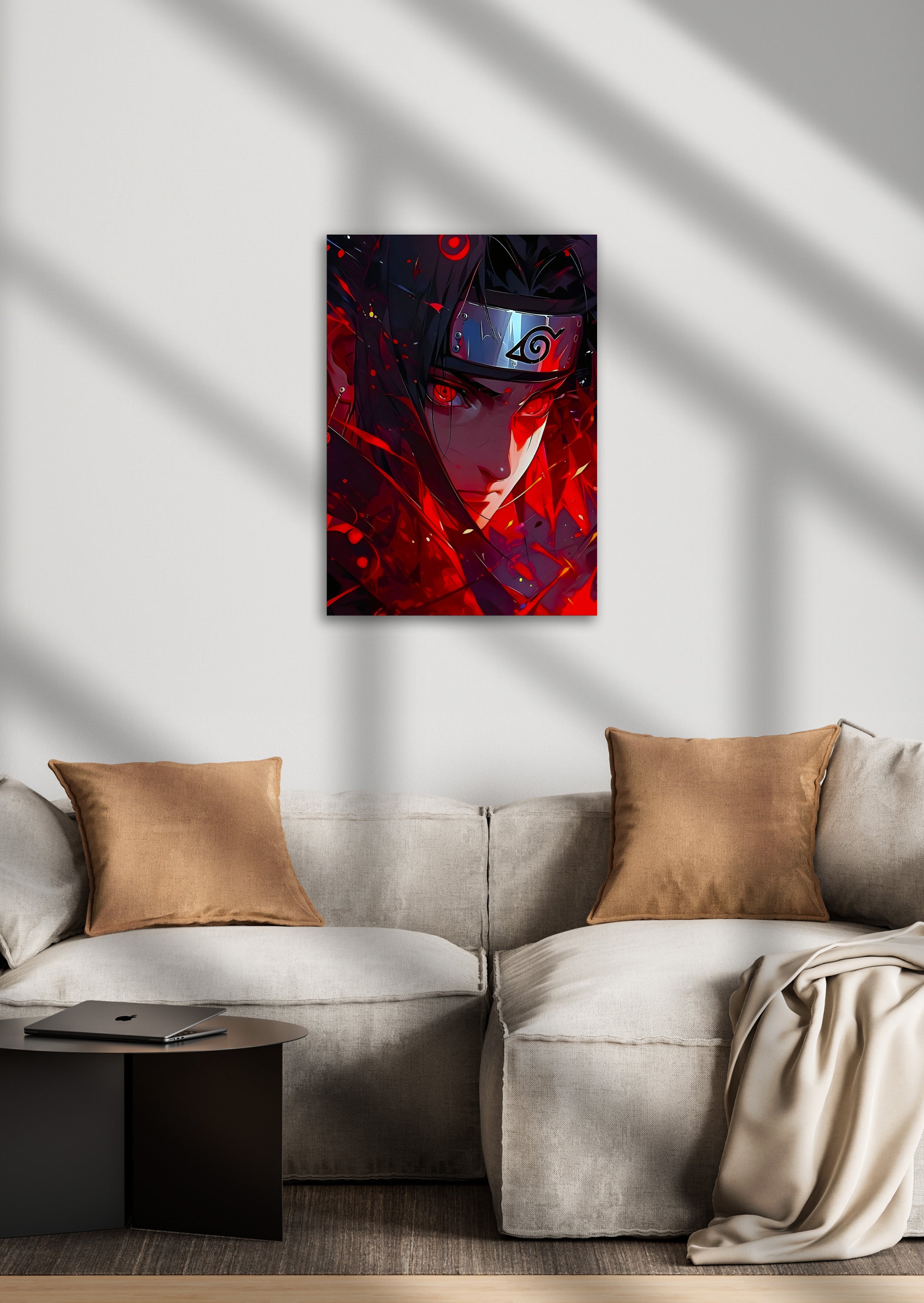 Itachi Uchiha Sharingan Naruto Shippuden Anime Wall Poster