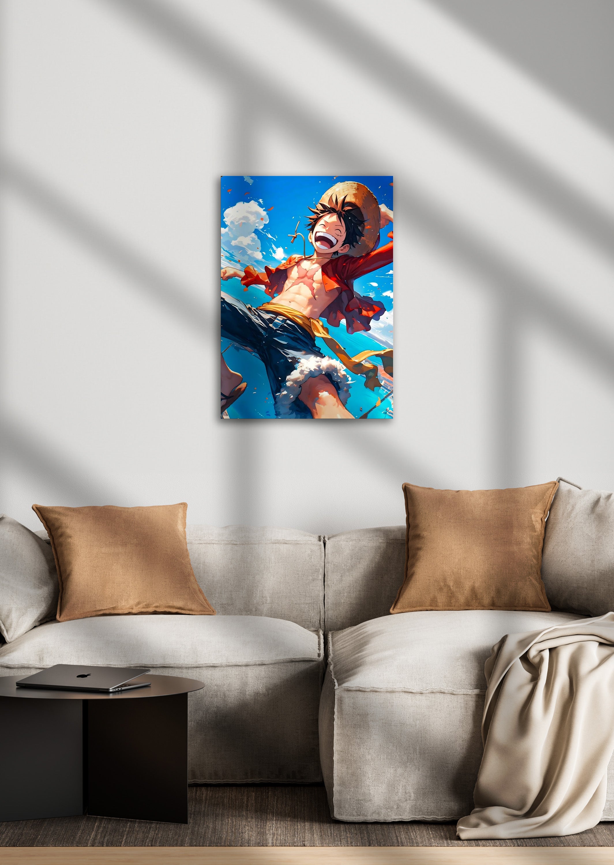 Monkey D Luffy One Piece Anime Metal Poster