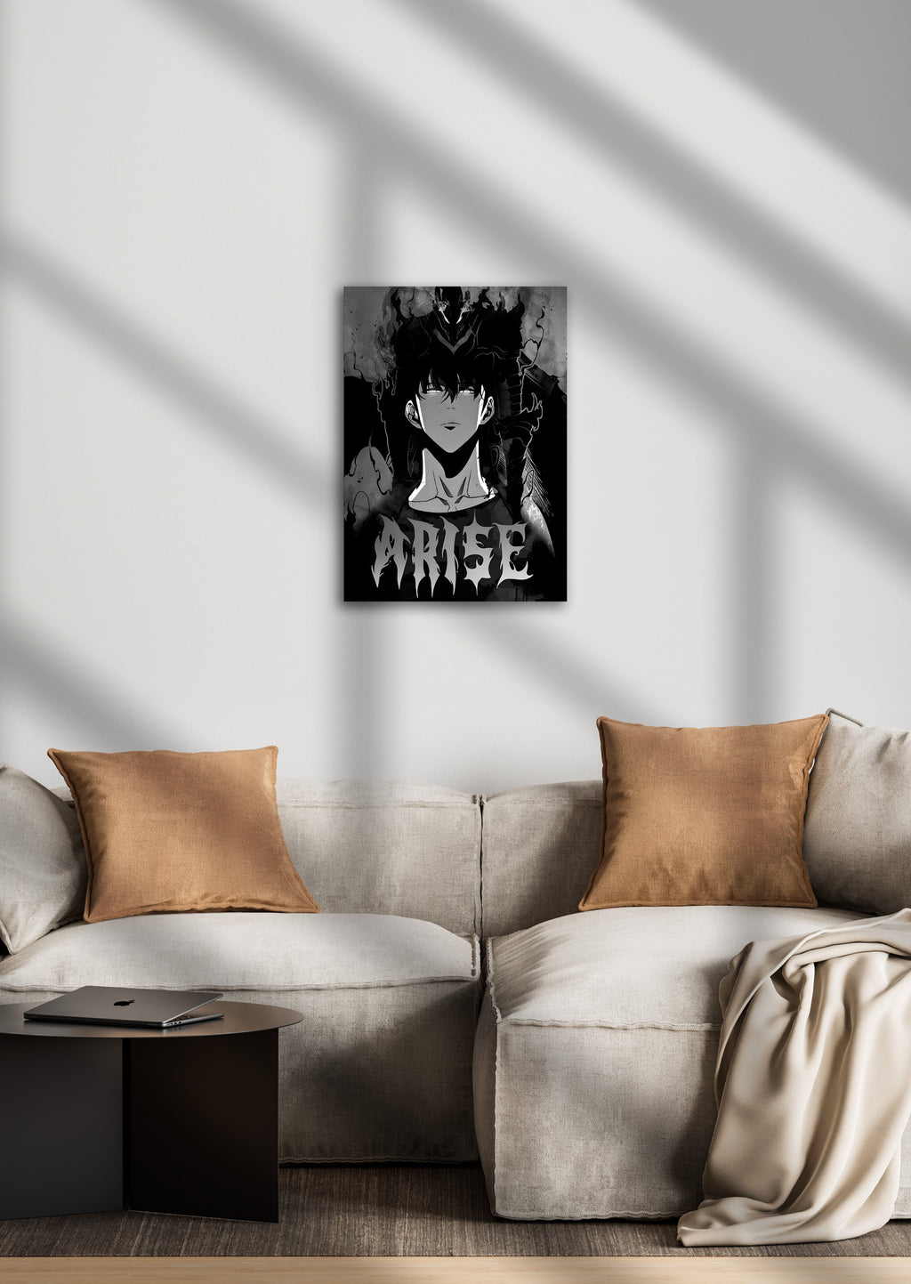 Solo Leveling Arise Sung Jin Woo Anime Metal Poster