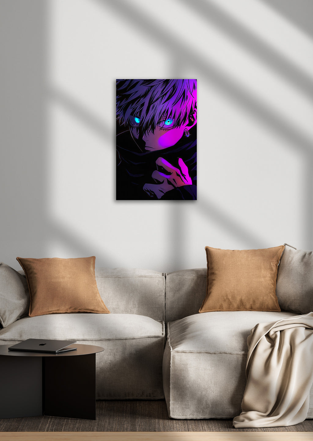 Jujutsu Kaisen Gojo Anime Metal Poster