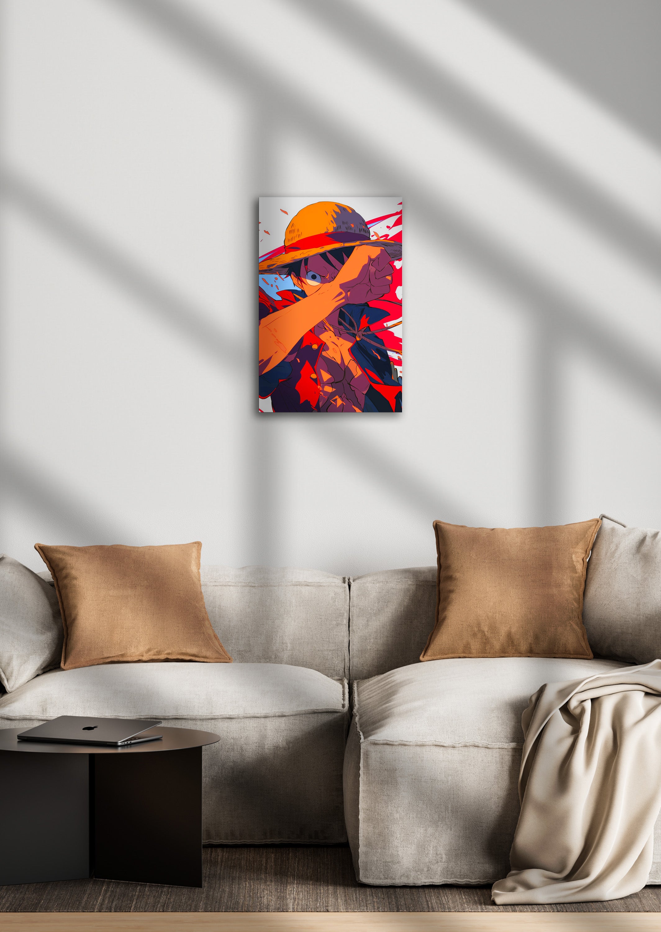 Monkey D Luffy One Piece Anime Metal Poster