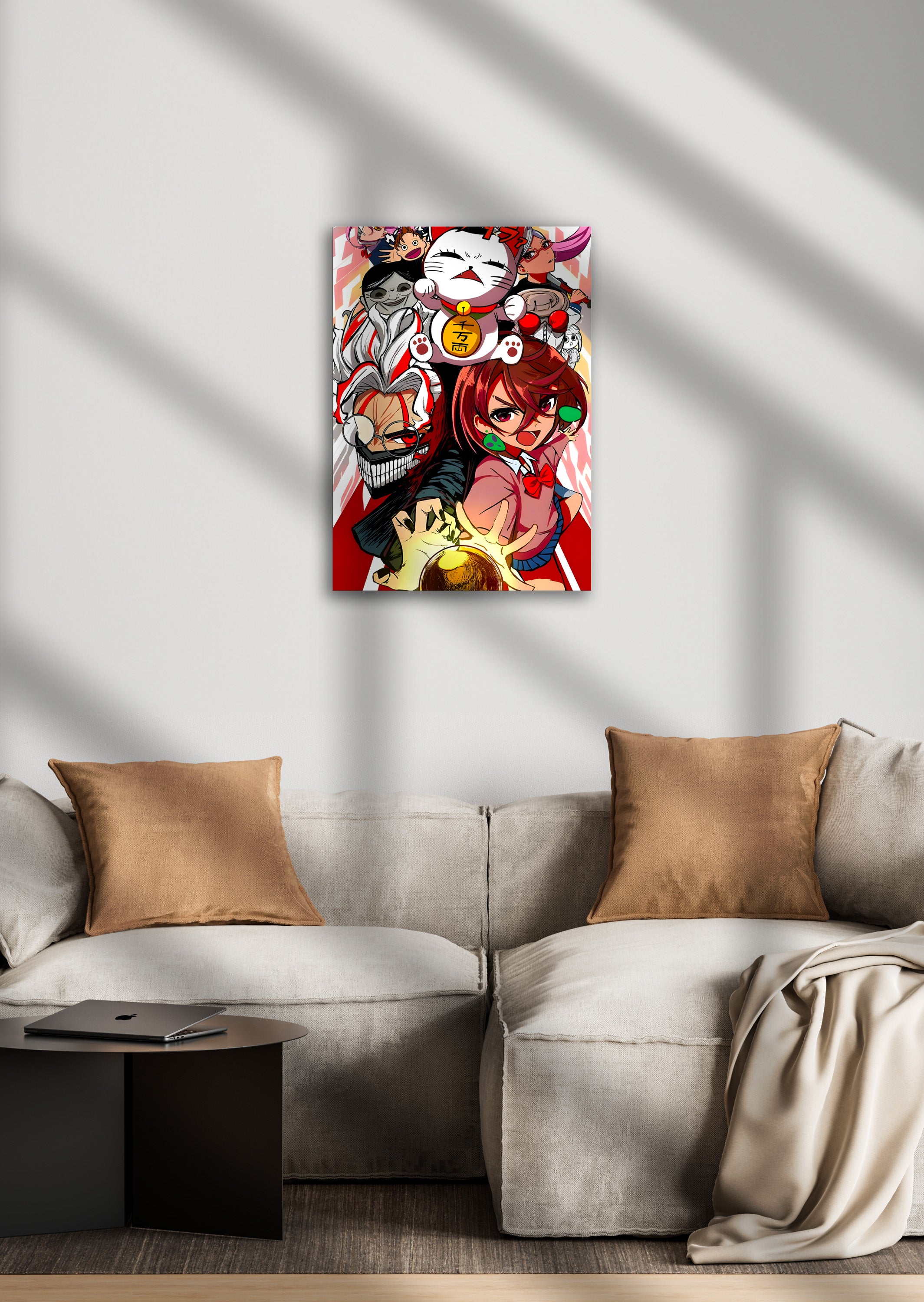 Dandadan Anime Metal Poster